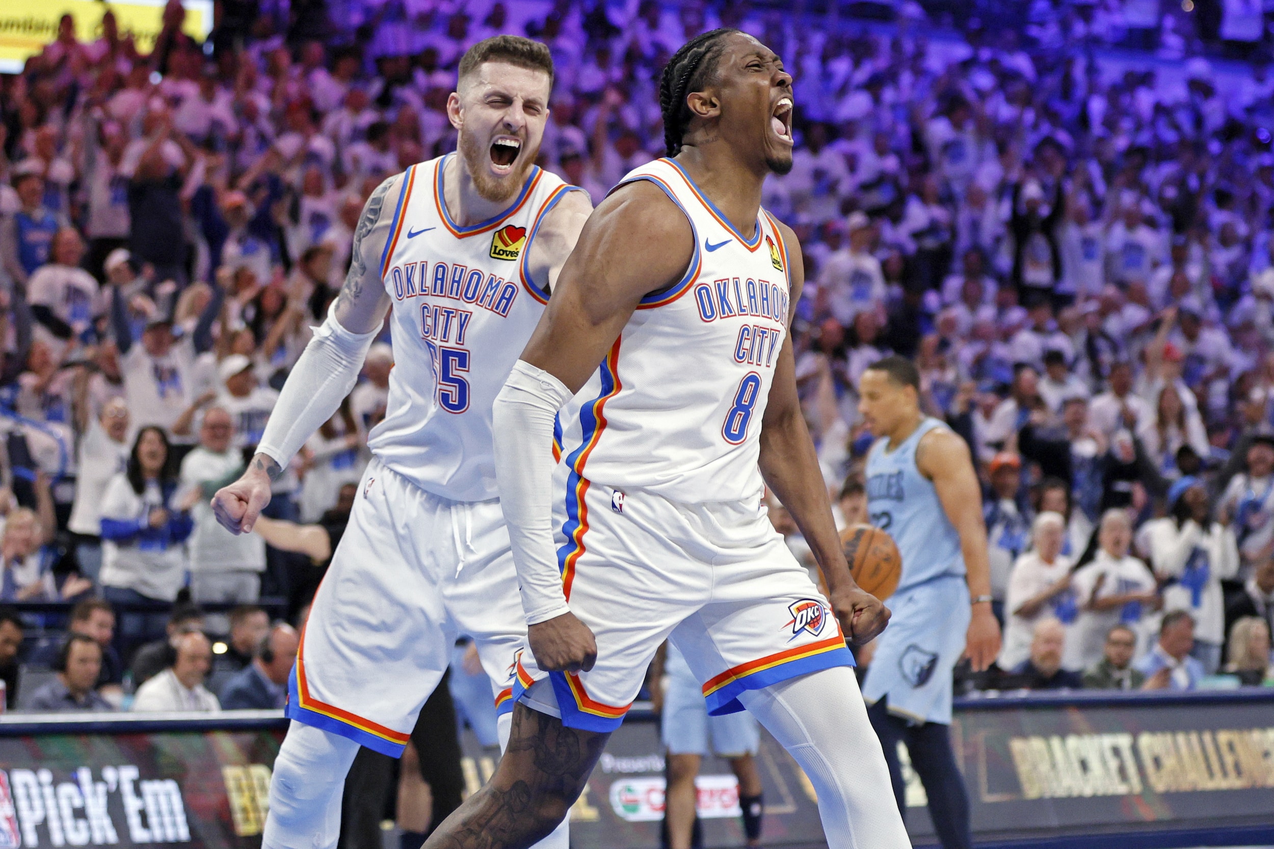 NBA: Thunder crush Grizzlies by 51 points in Game 1