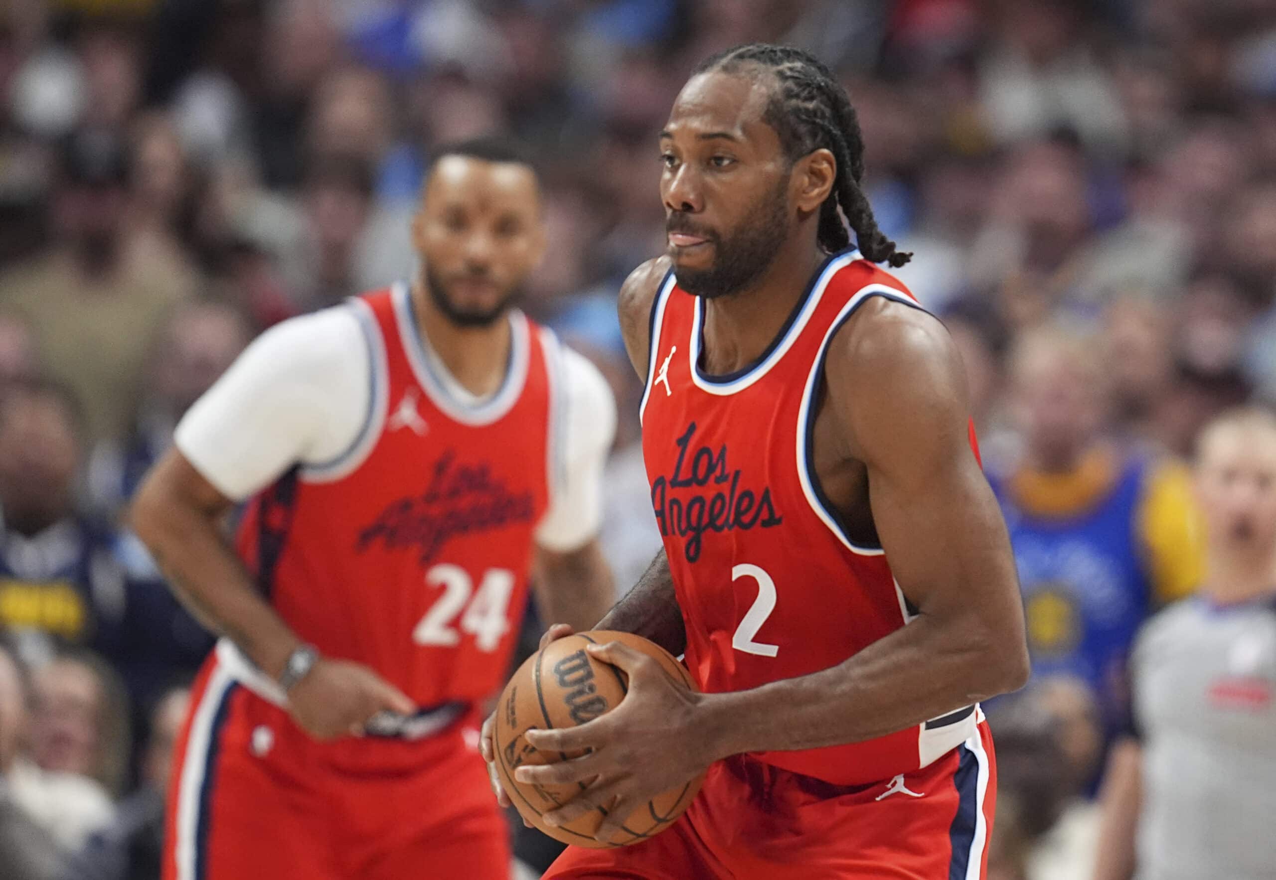 NBA playoffs Los Angeles Clippers  vs Denver Nuggets  Kawhi Leonard Nikola Jokic