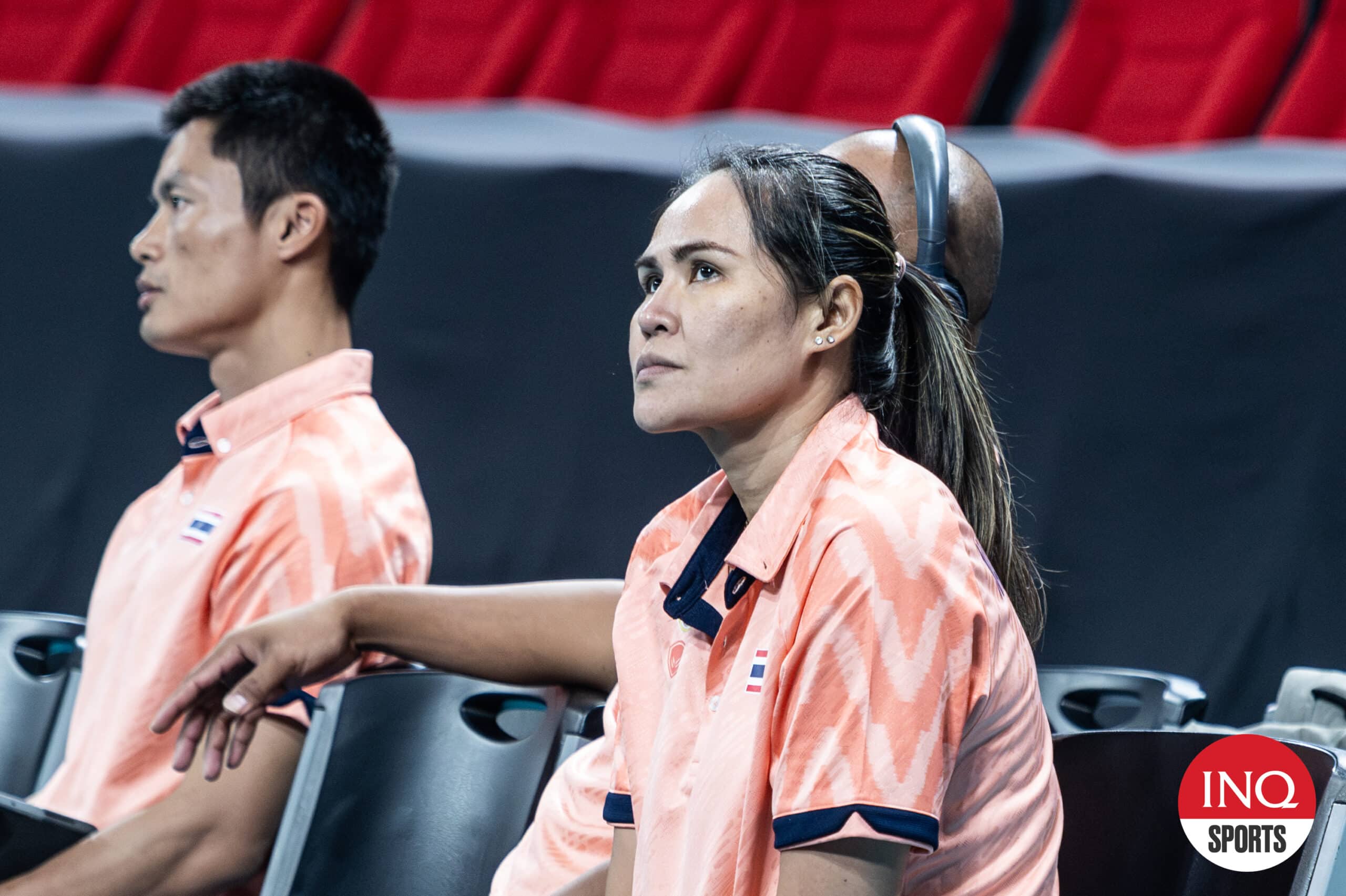 Nakhon Ratchasima assistant coach Jang Bualee of Thailand during the AVC Champions League.