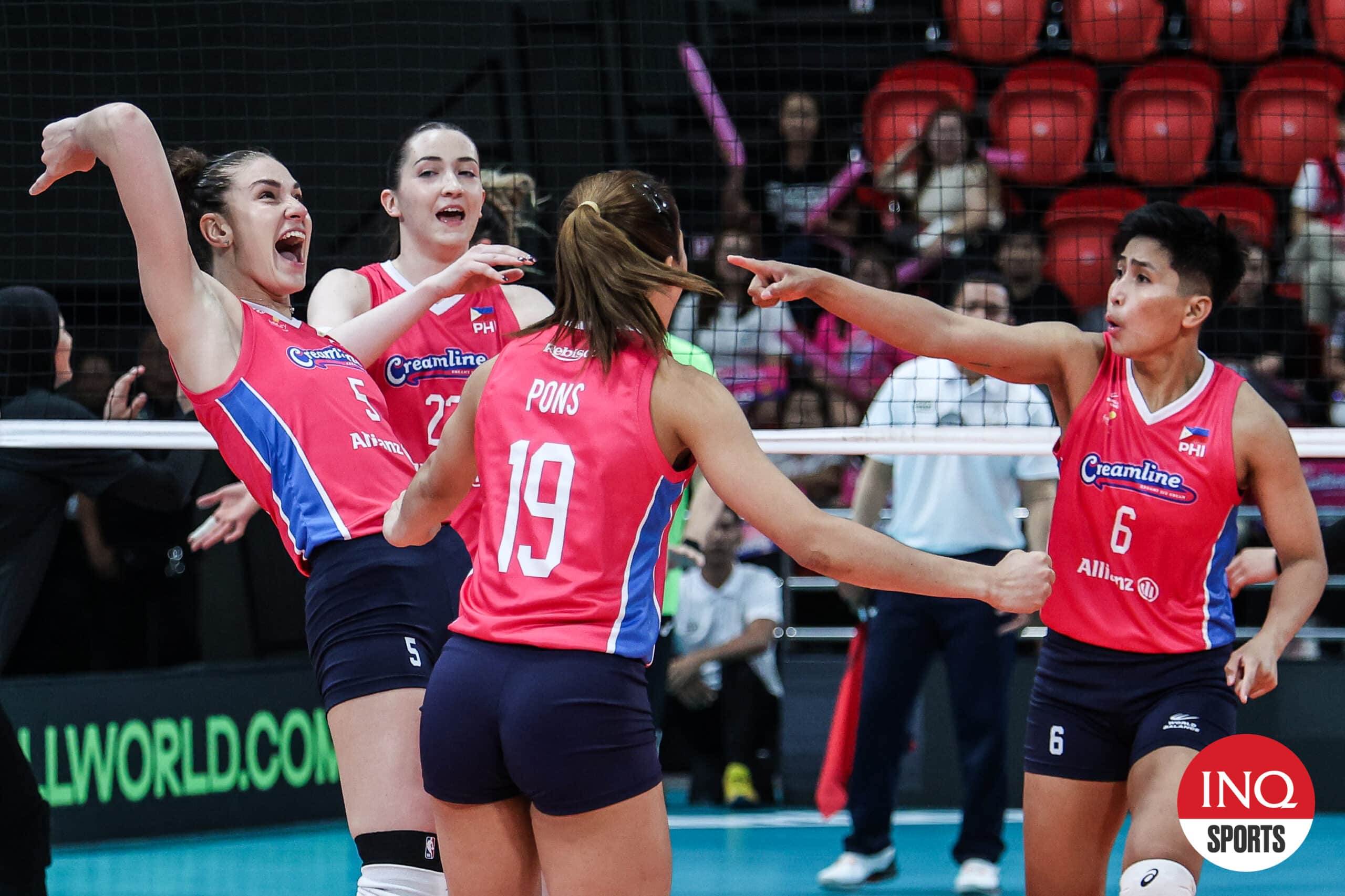 Creamline imports join instantly in opening win