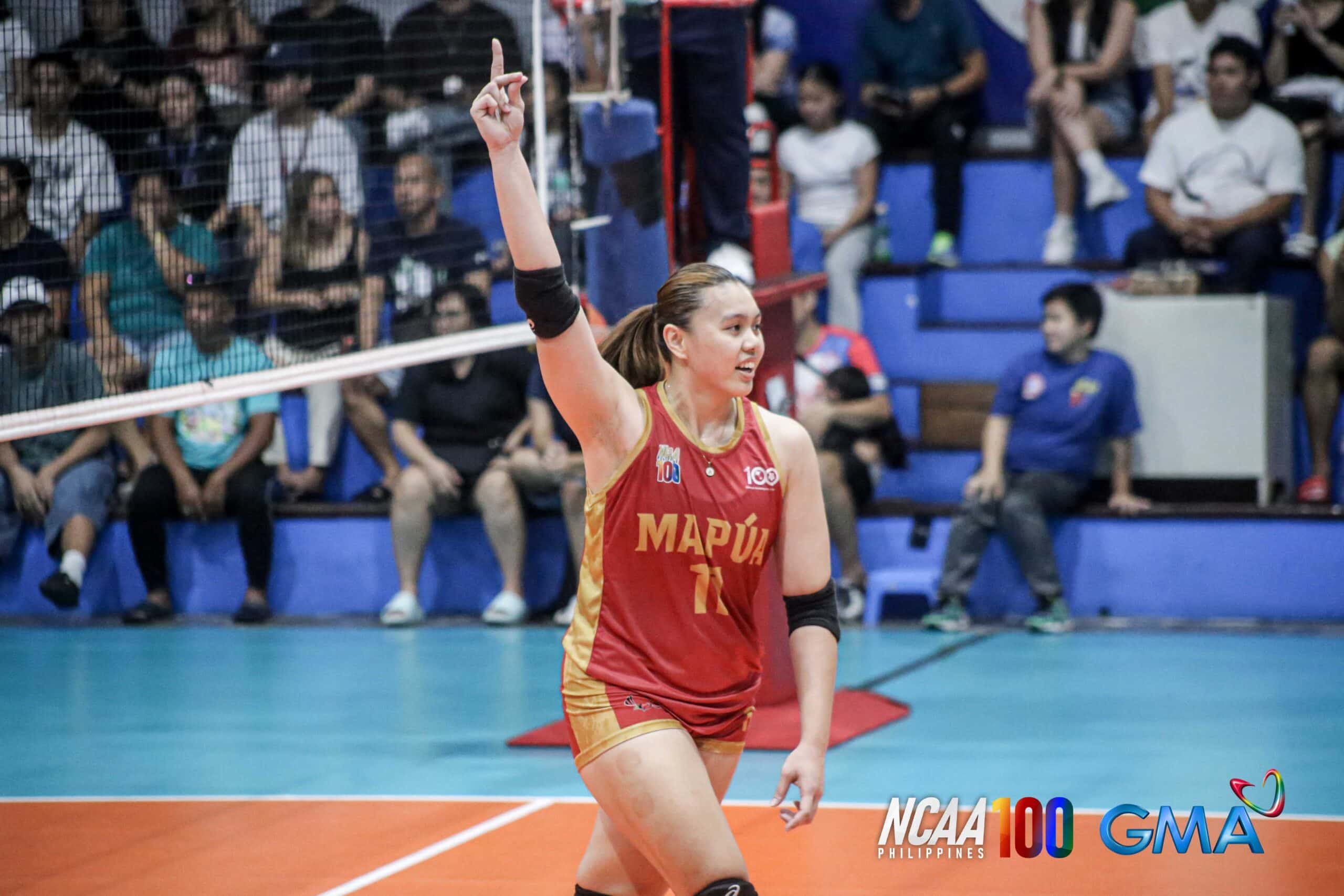 NCAA volleyball 100 - Barbie San Andres Mapua Cardinals