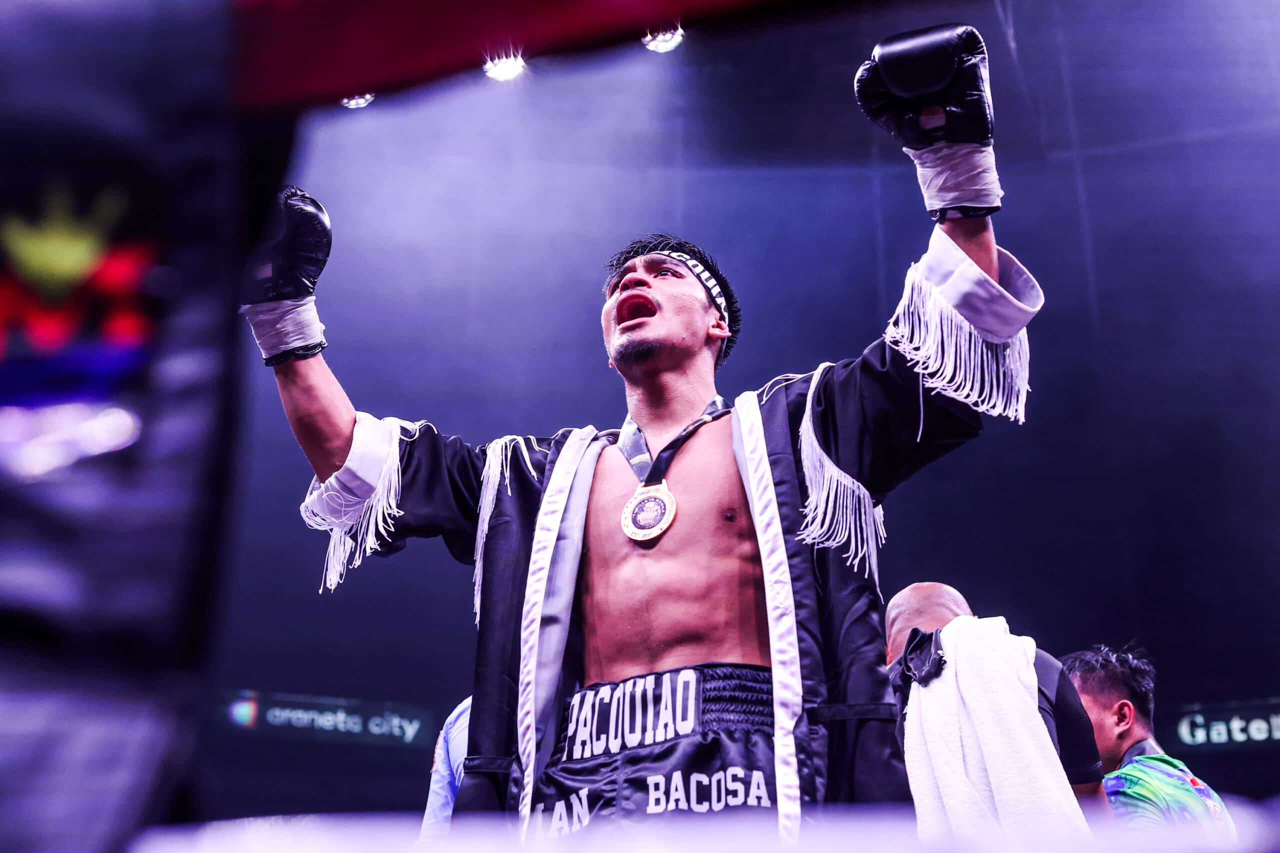 Eman Bacosa making his own name and embracing Pacquiao legacy