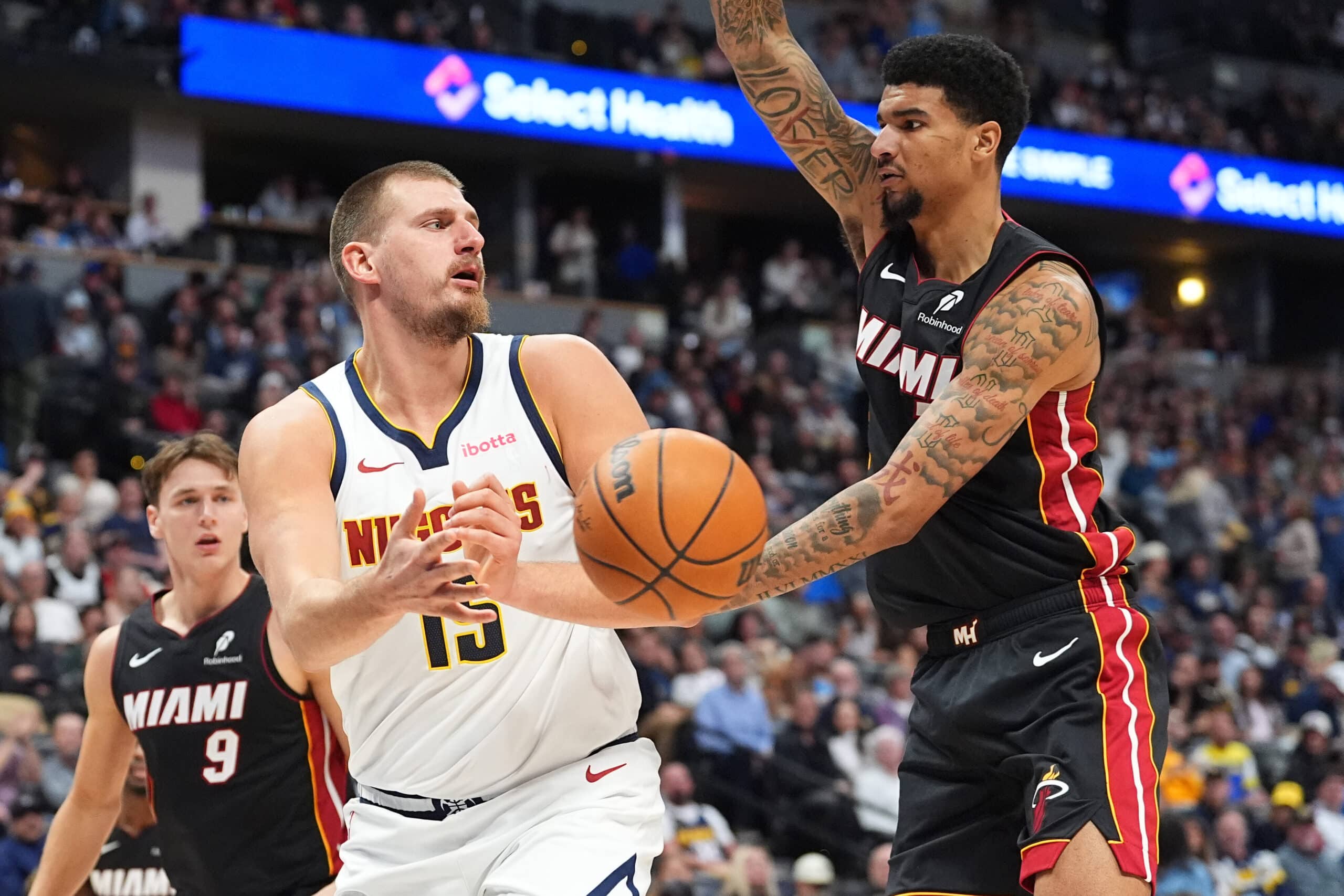 NBA: Nikola Jokic triple-double powers Nuggets past Heat
