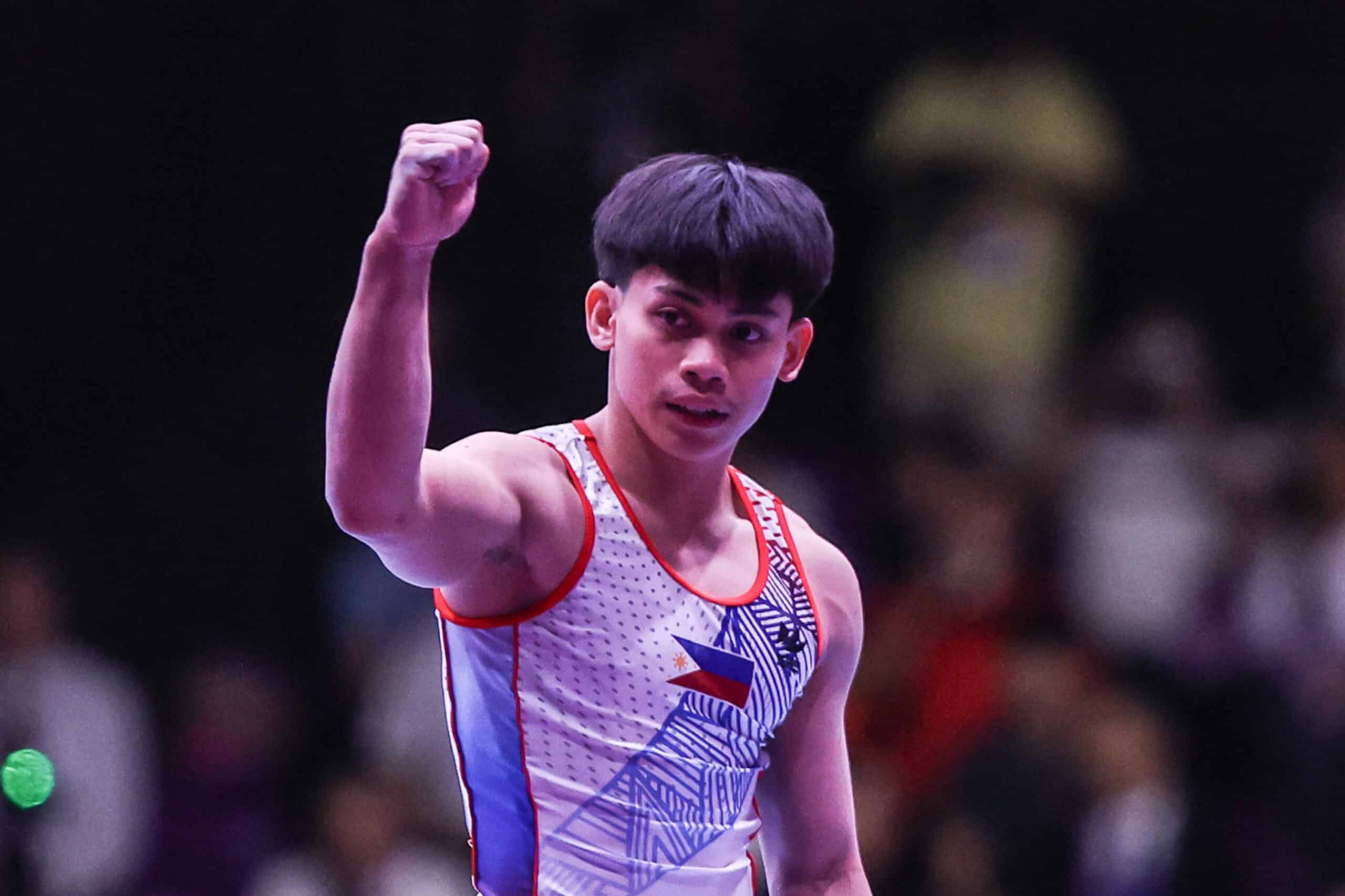 Karl Eldrew Yulo wins floor bronze at Junior World Championships
