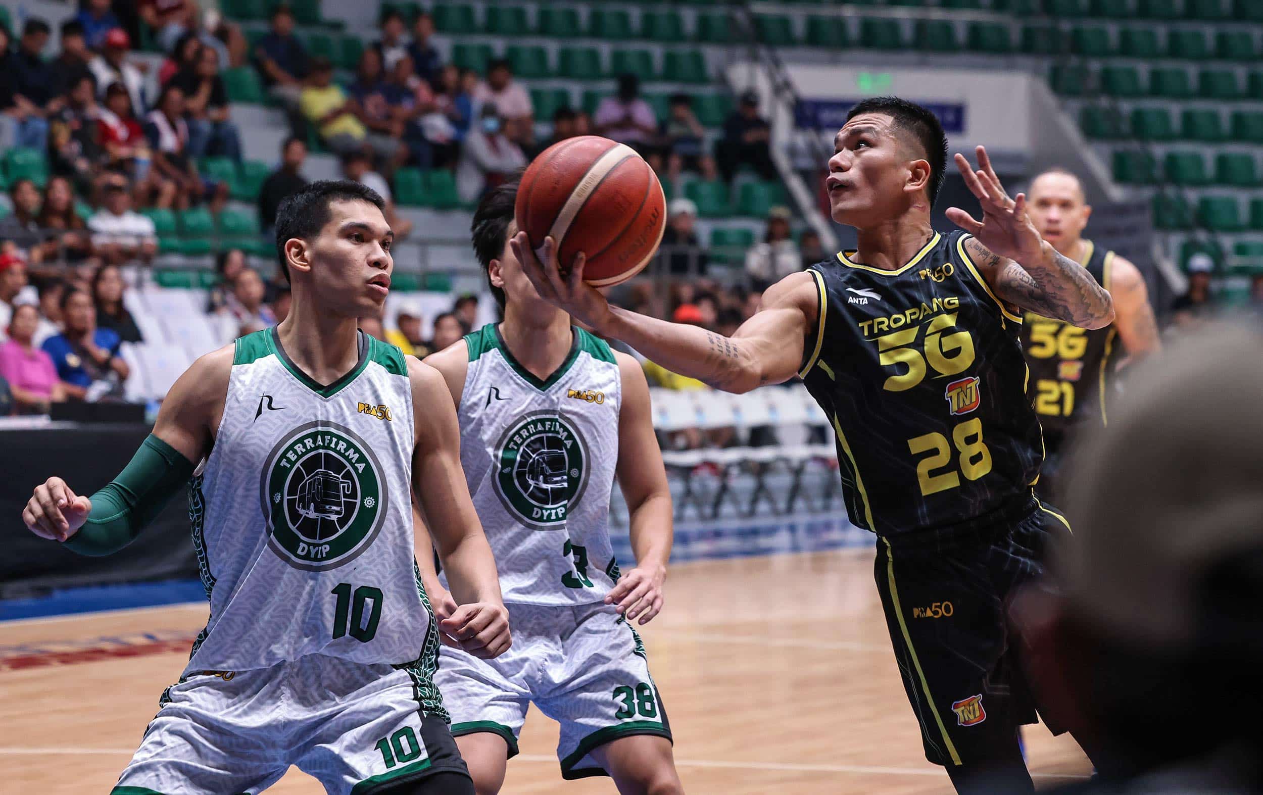 Chot not at all happy even with TNT gaining share of lead