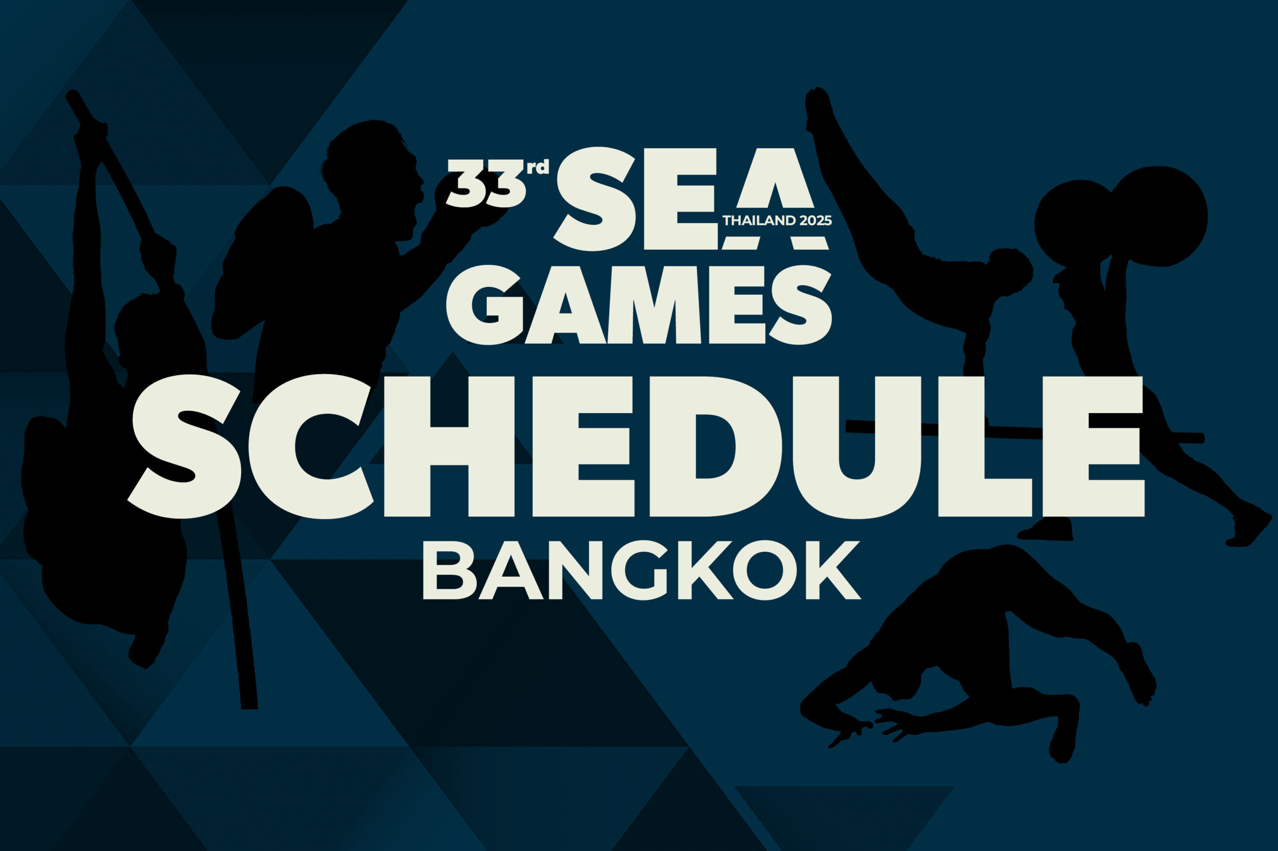 SEA Games 2025 schedule: Bangkok