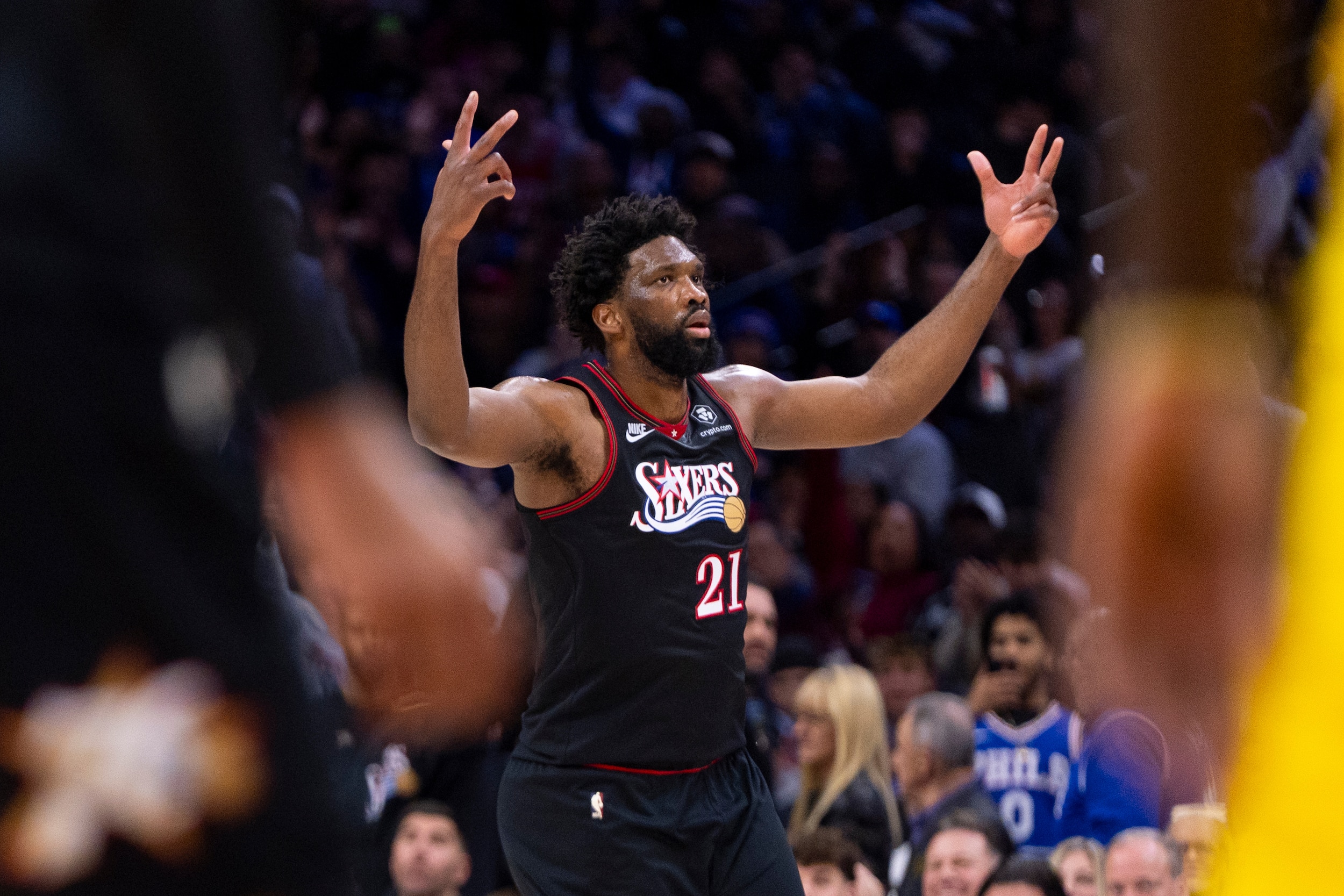 NBA: Joel Embiid scores season-high 39, leads 76ers past Pacers