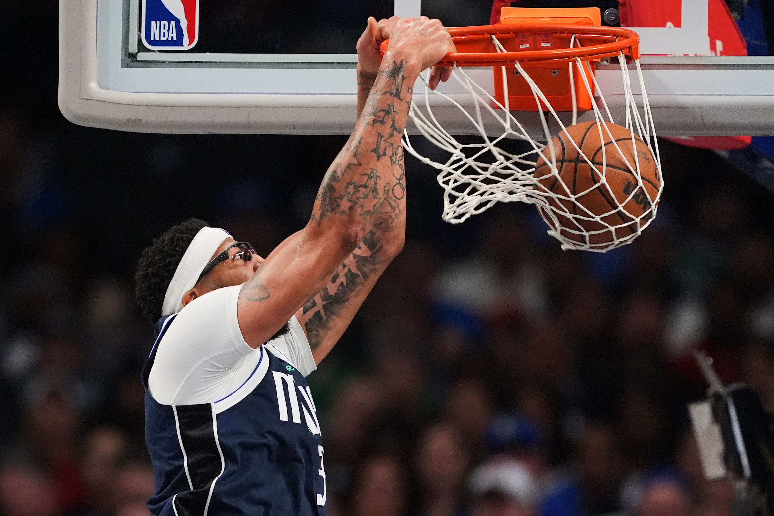 NBA: Anthony Davis leads Mavericks to comeback win over Nets