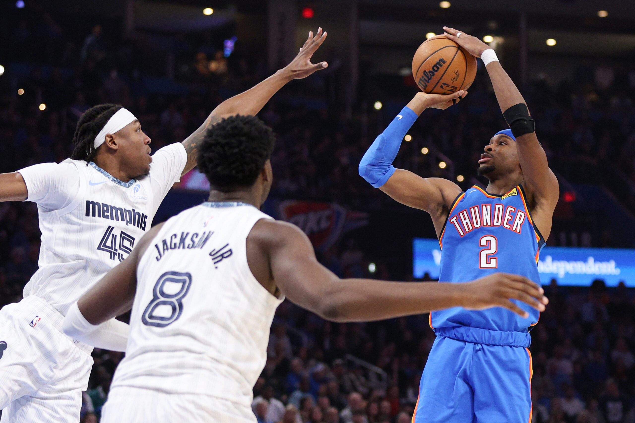 NBA: Thunder rebound from 2 losses in 3 games to beat Grizzlies