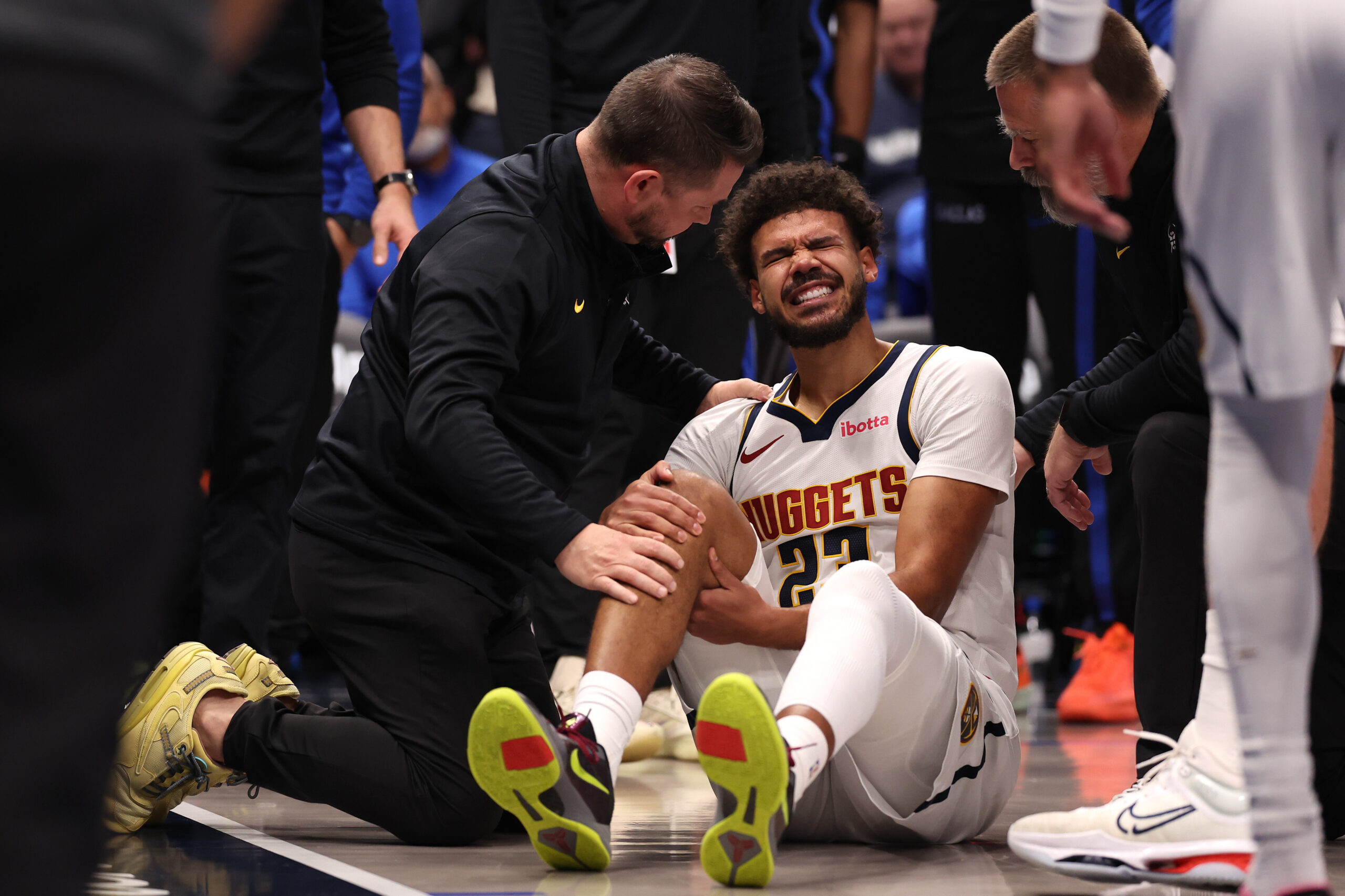 NBA: Nuggets forward Cameron Johnson avoids major knee injury
