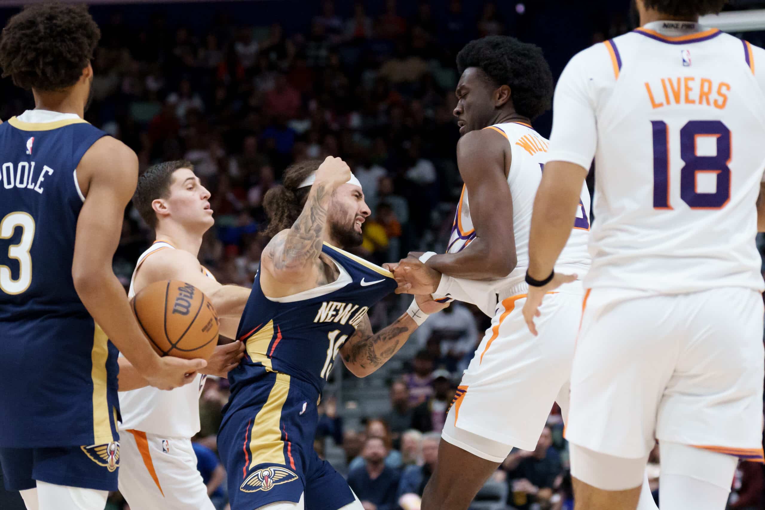 NBA: Jose Alvarado, Mark Williams ejected after fight in Suns’ win