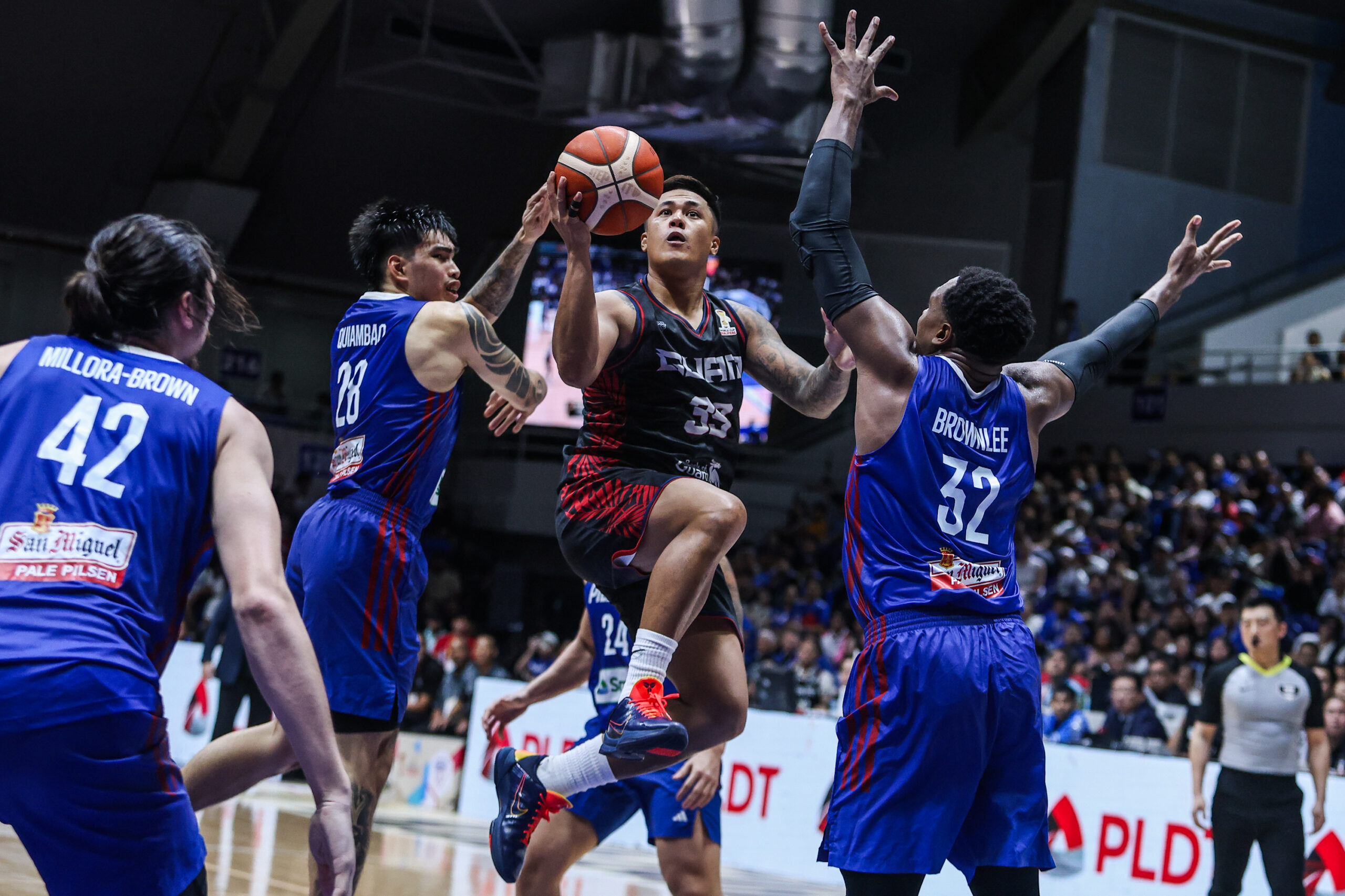 Jericho Cruz says facing PBA teammates, rivals is all the same ‘war’