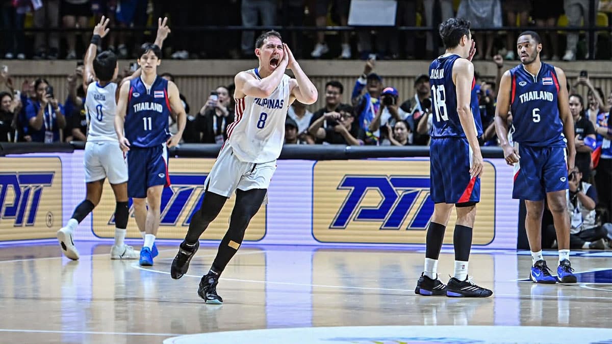Robert Bolick, Gilas Pilipinas celebrate in style