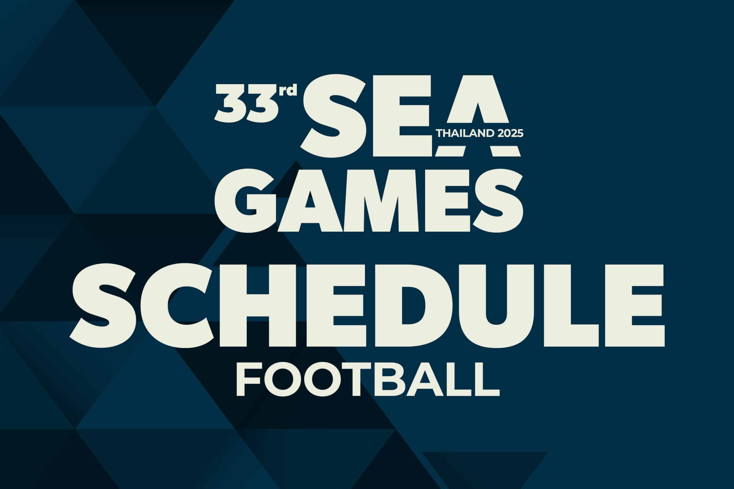 SCHEDULE: Philippines at SEA Games 2025 football