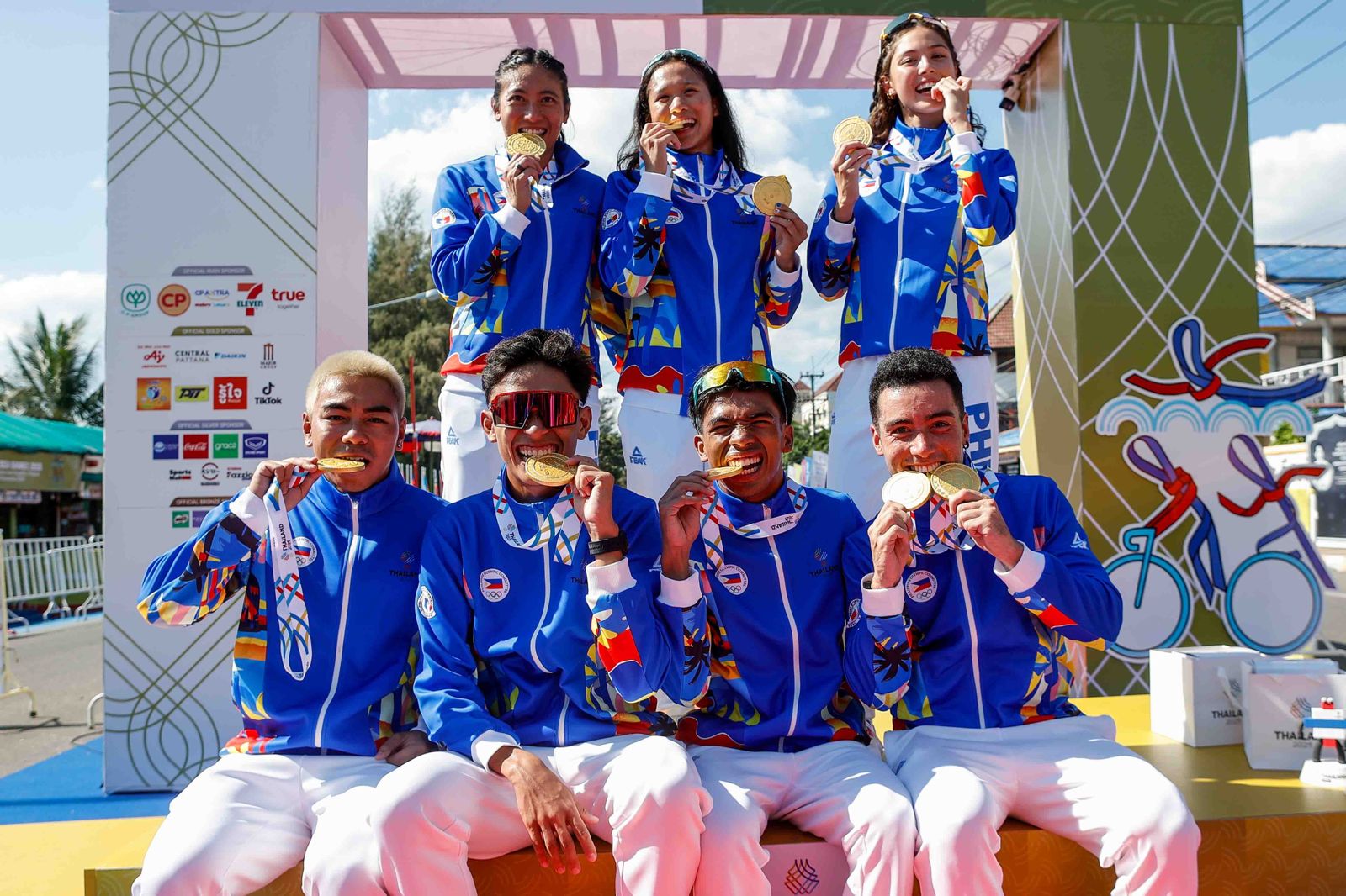 SEA Games: PH pulls off golden sweep in triathlon