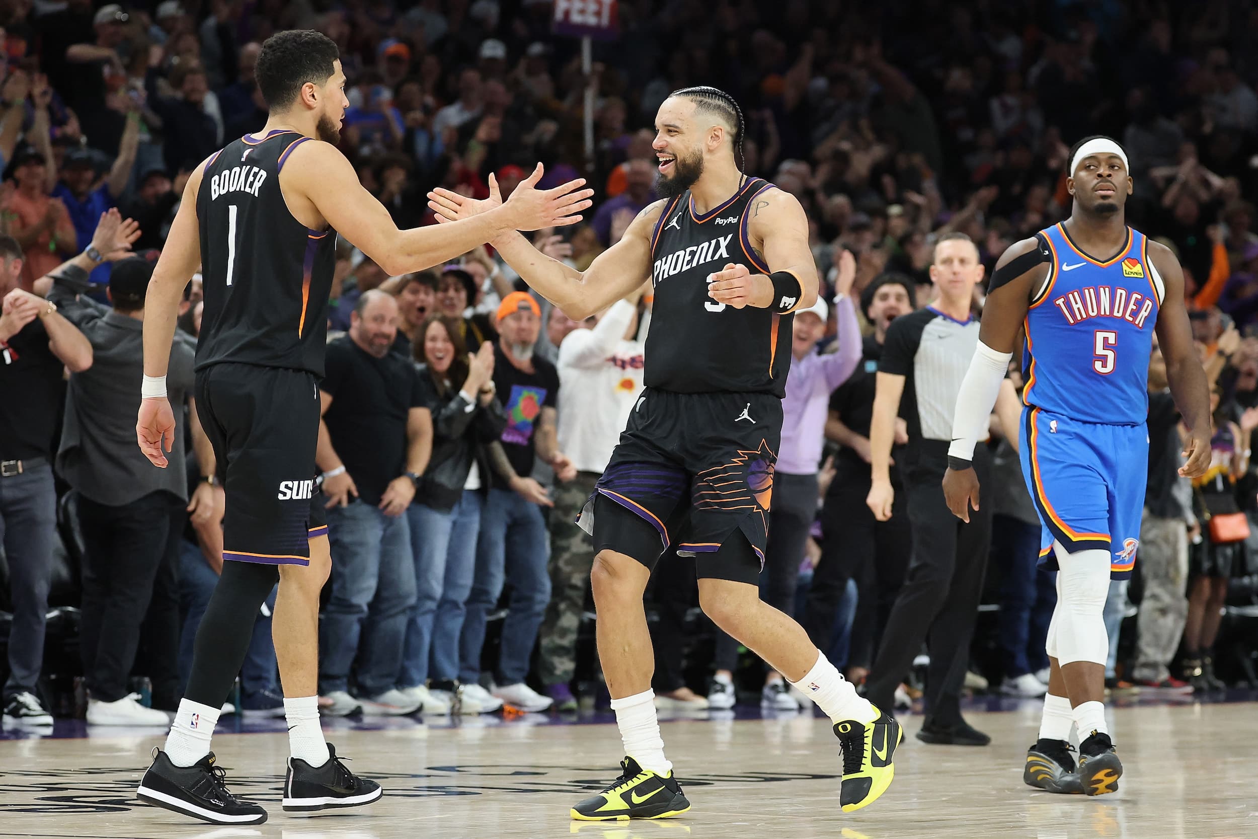 NBA: Devin Booker hits game-winner as Suns stun Thunder
