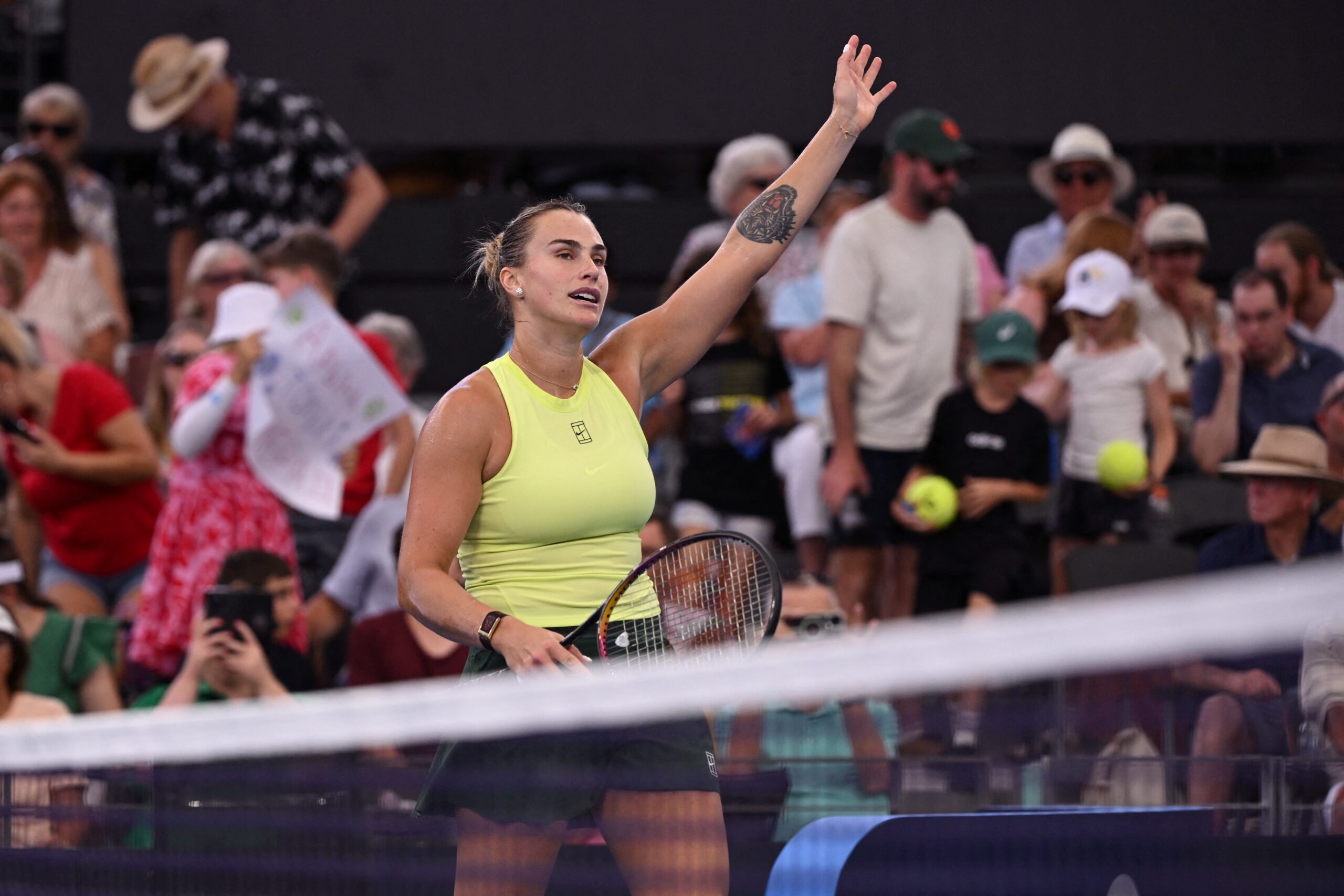 Aryna Sabalenka impresses again in Australian Open warm-up