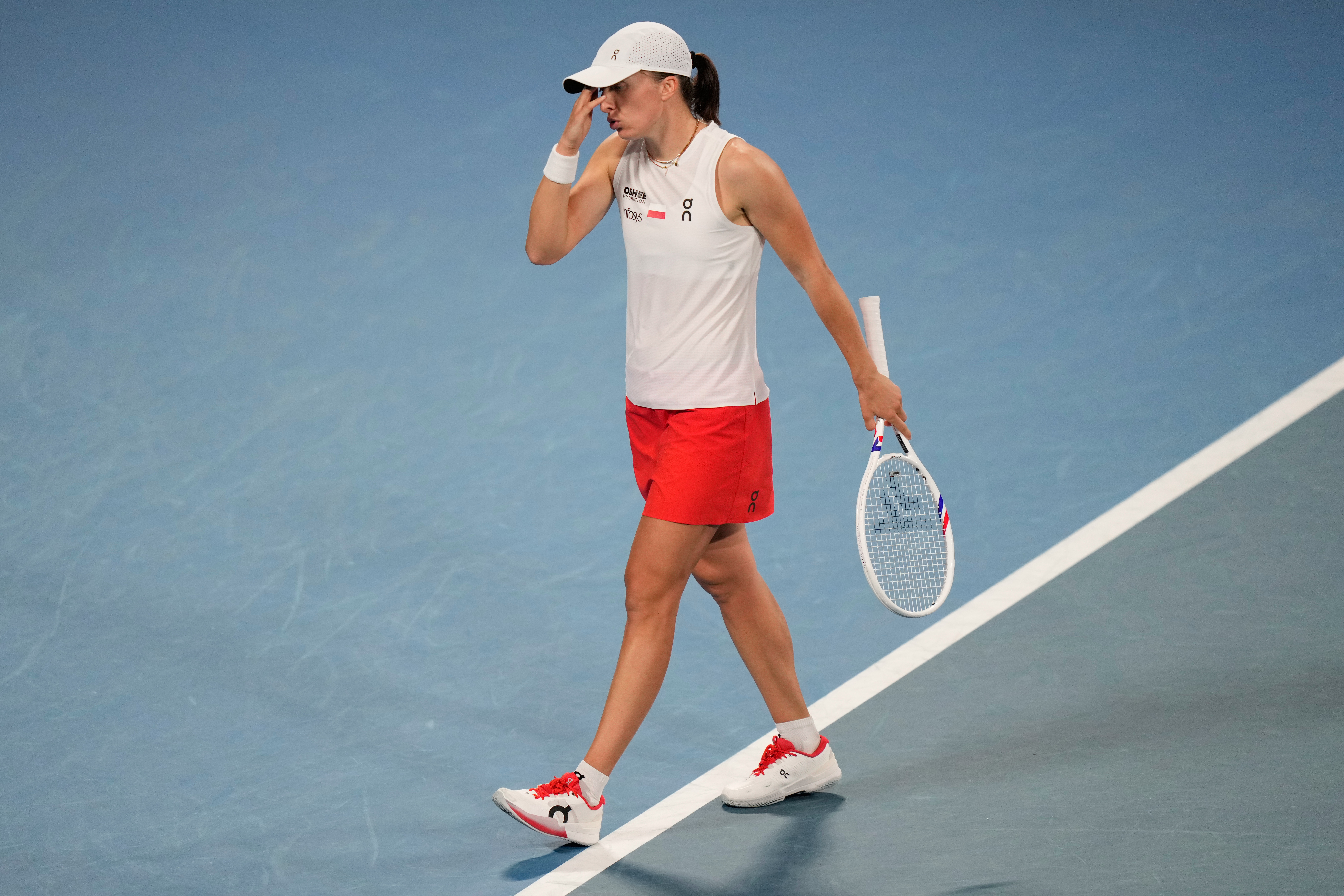 Iga Swiatek insists ‘everything is fine’ after back-to-back losses