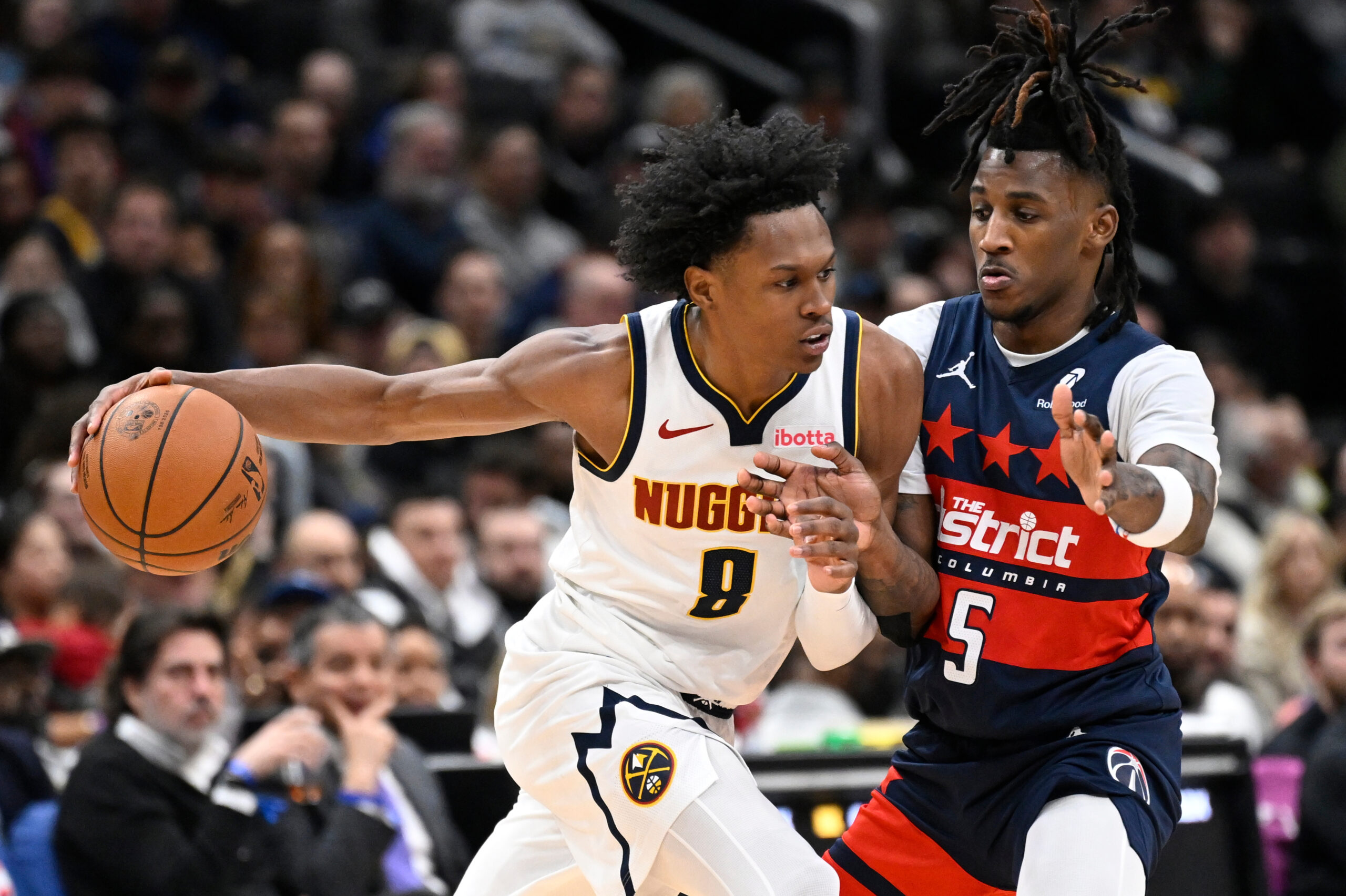 NBA: Peyton Watson scores career-high as Nuggets outlast Wizards