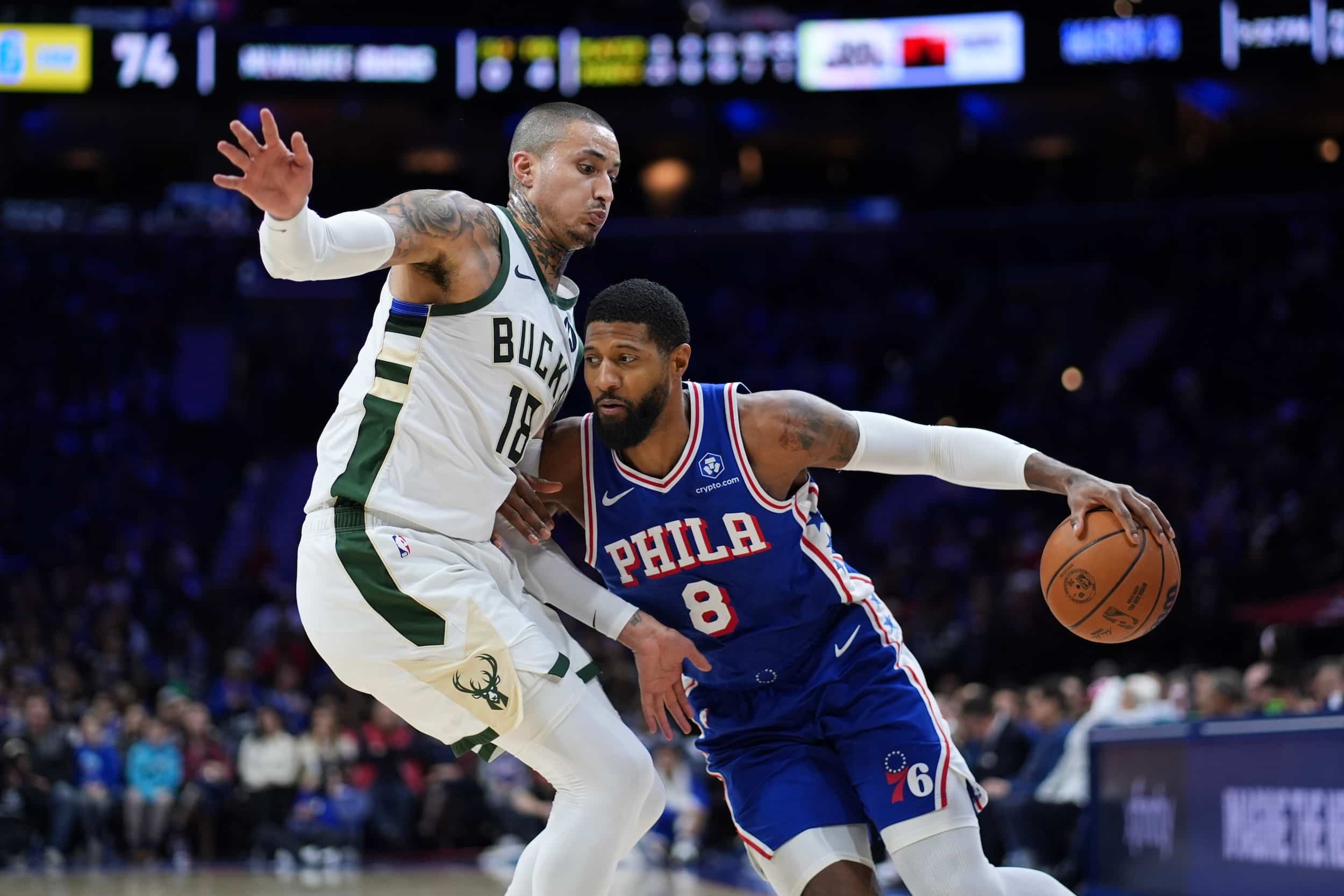 NBA: Paul George, Joel Embiid carry 76ers past Bucks