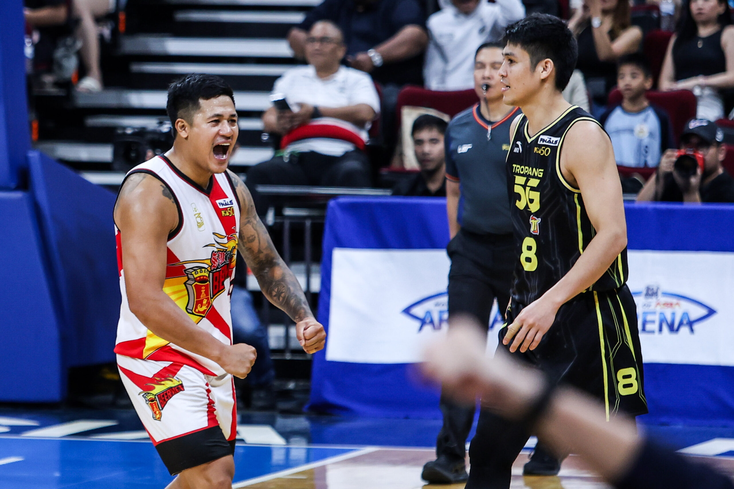Jericho Cruz says he played through Achilles injury in PBA Finals