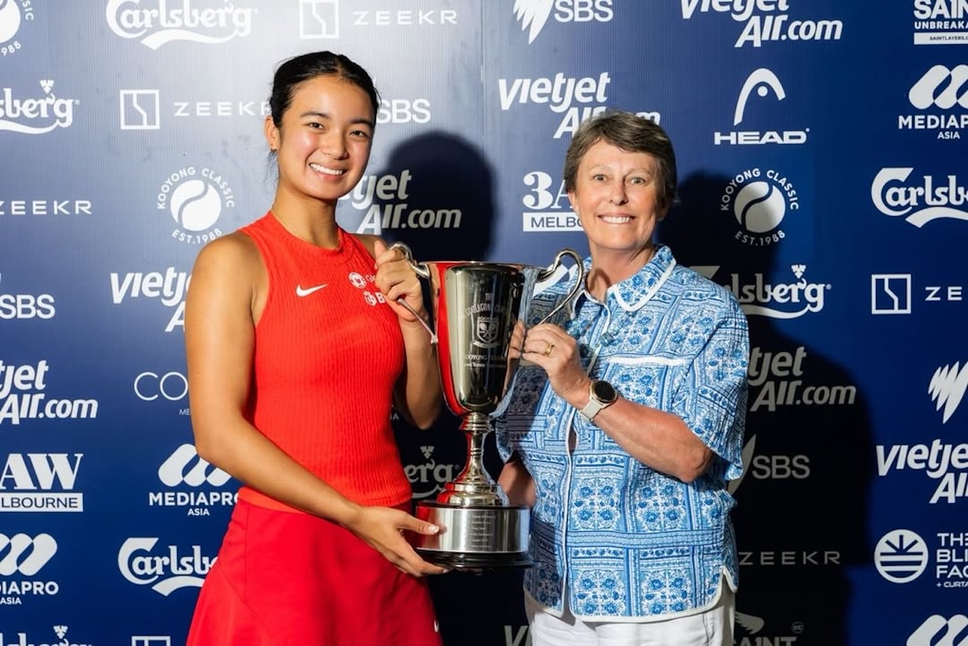 Alex Eala crowned Kooyong Classic champion