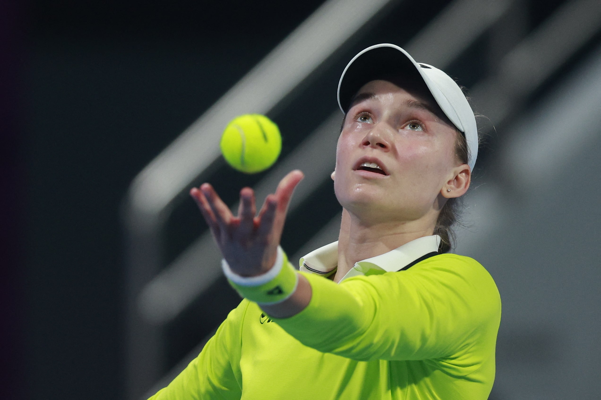 Top seed Elena Rybakina retires in Dubai
