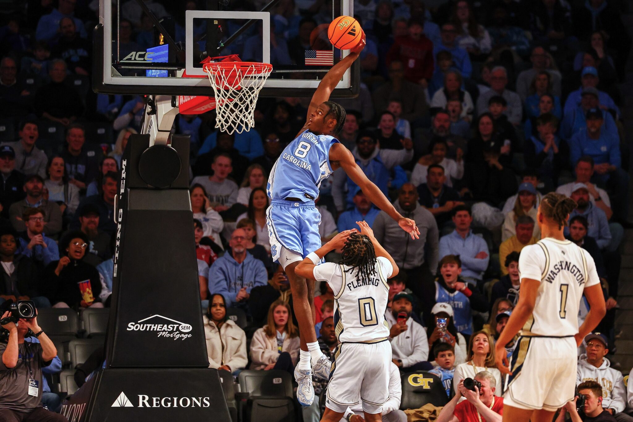 UNC's Caleb Wilson returns to Atlanta bigger and better in record-setting show UNC's Caleb Wilson returns to Atlanta bigger and better in record-setting show