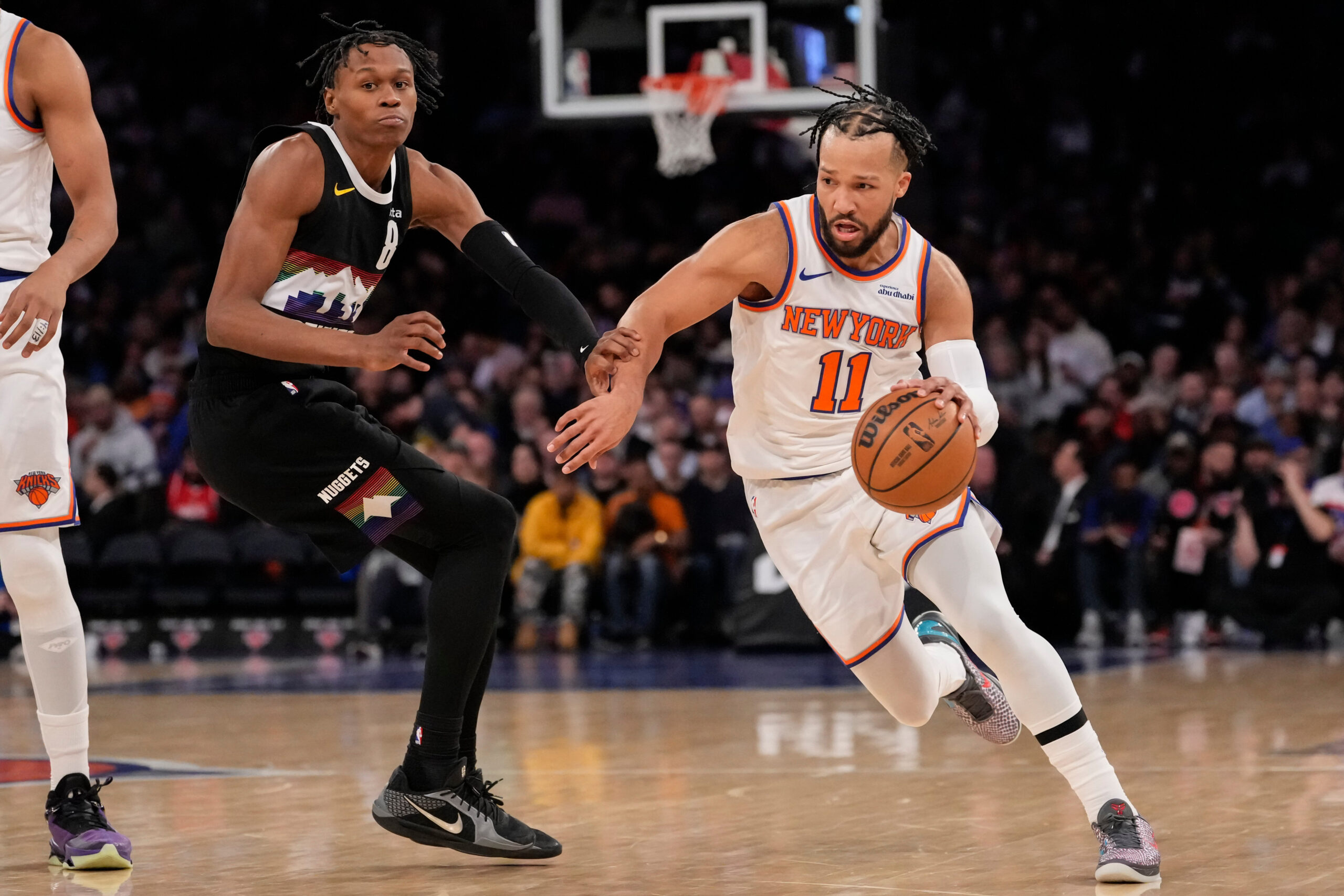 NBA: Knicks outlast Nuggets in 2 OTs for eighth straight win