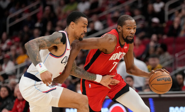NBA: Kevin Durant's 26 points lead Rockets over Clippers