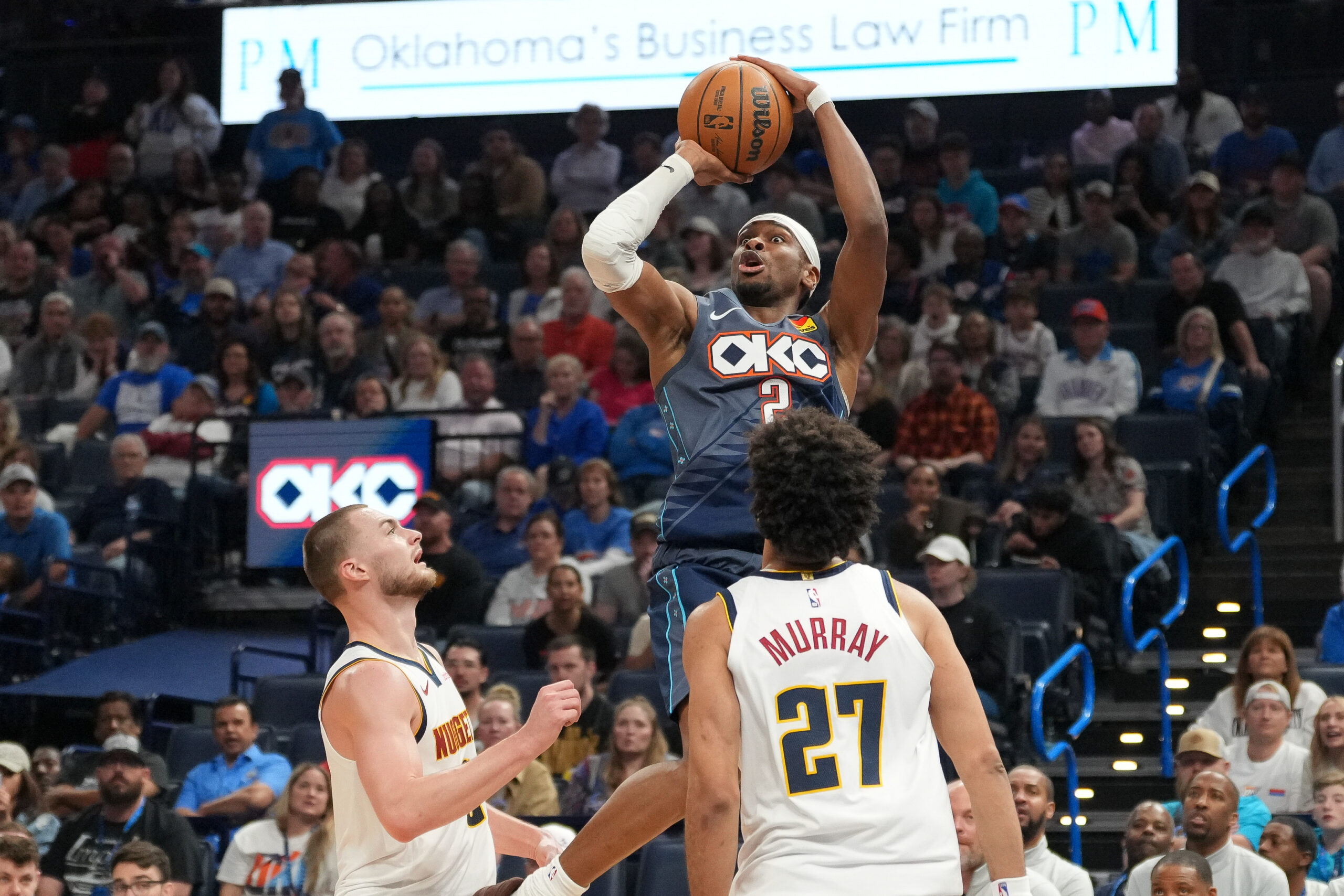 NBA: Tempers flare as Thunder top Nuggets in OT