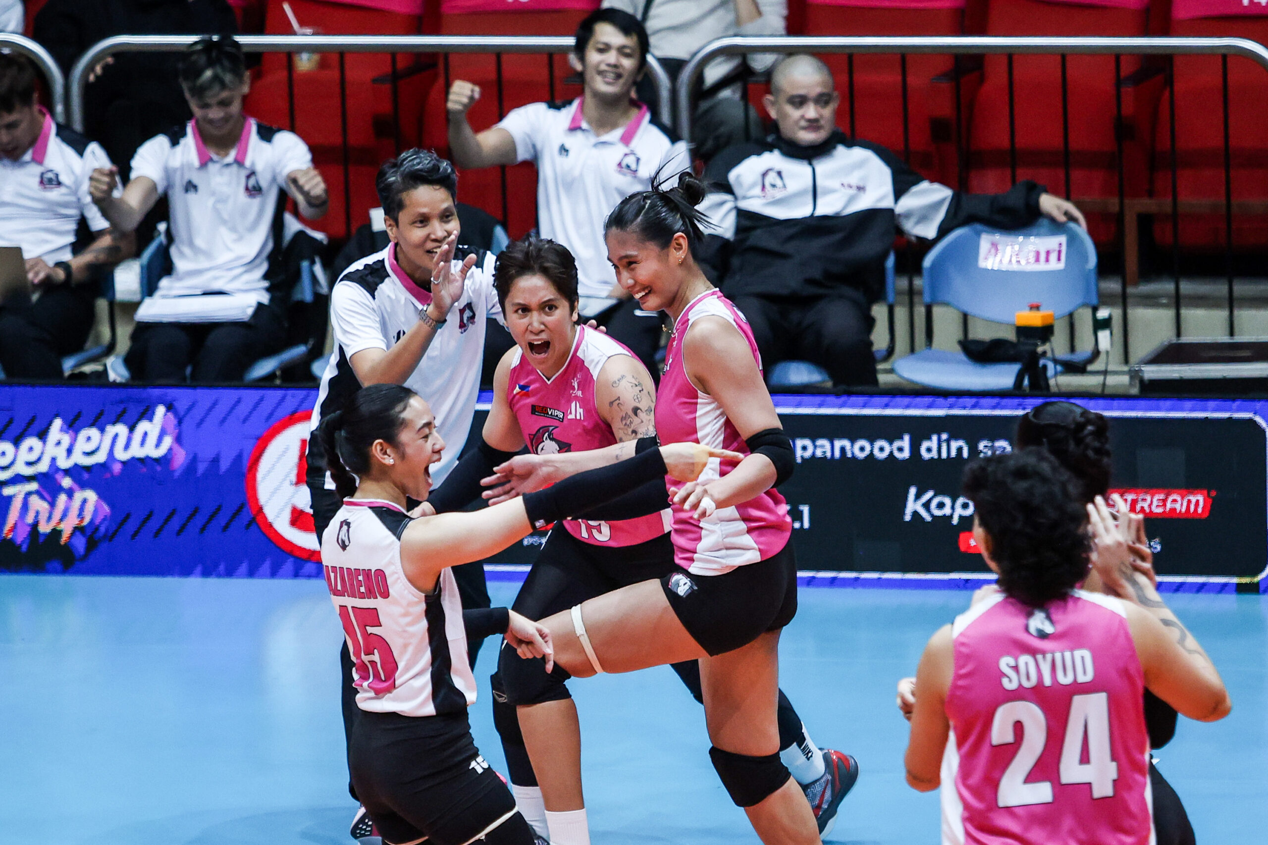 PVL: Ivy Lacsina lights up Akari’s campaign after winless start