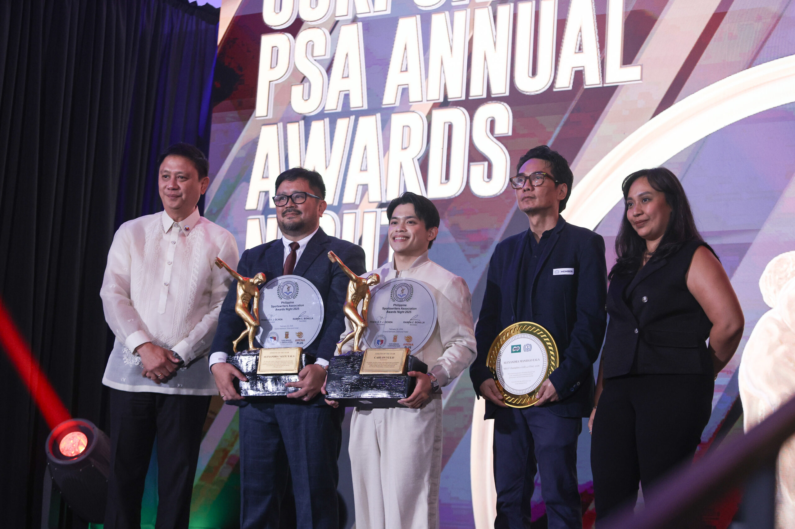 Carlos Yulo, Alex Eala highlight best of 2025 during PSA Awards