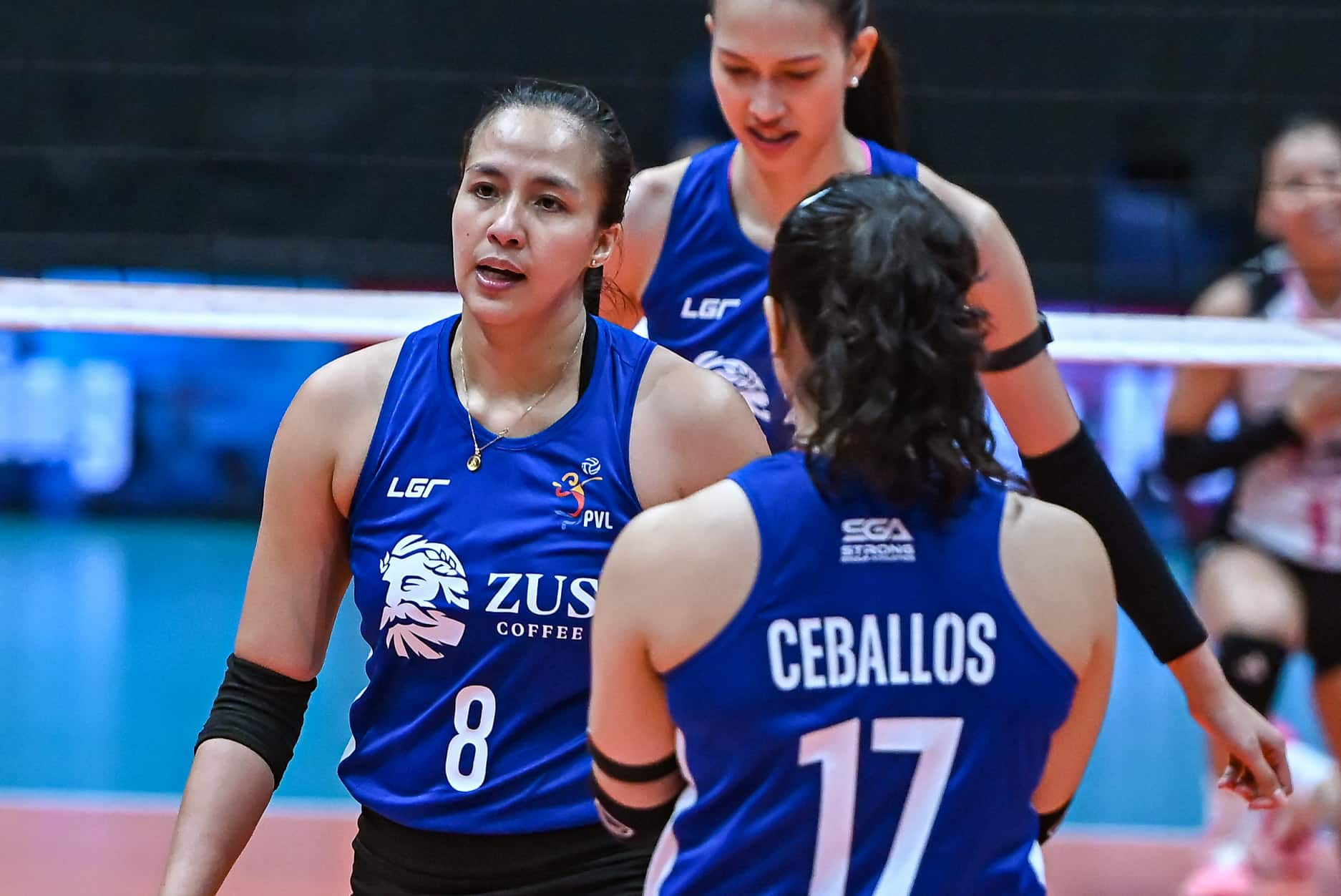 PVL: Jovelyn Gonzaga delivers as ZUS Coffee rallies past Akari
