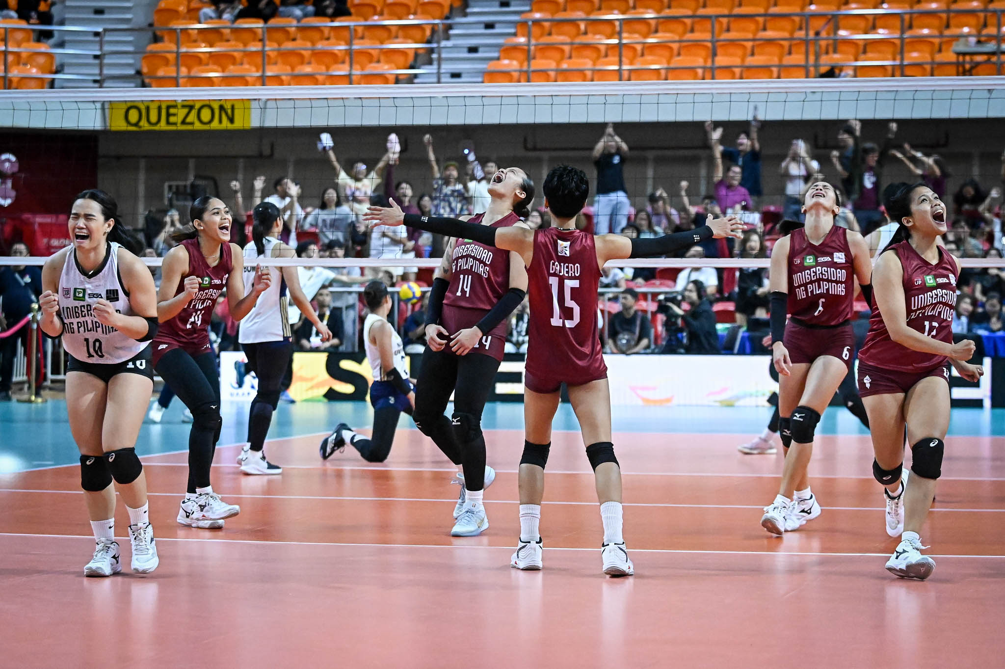 UAAP women’s volleyball: UP bounces back, stuns NU in thriller