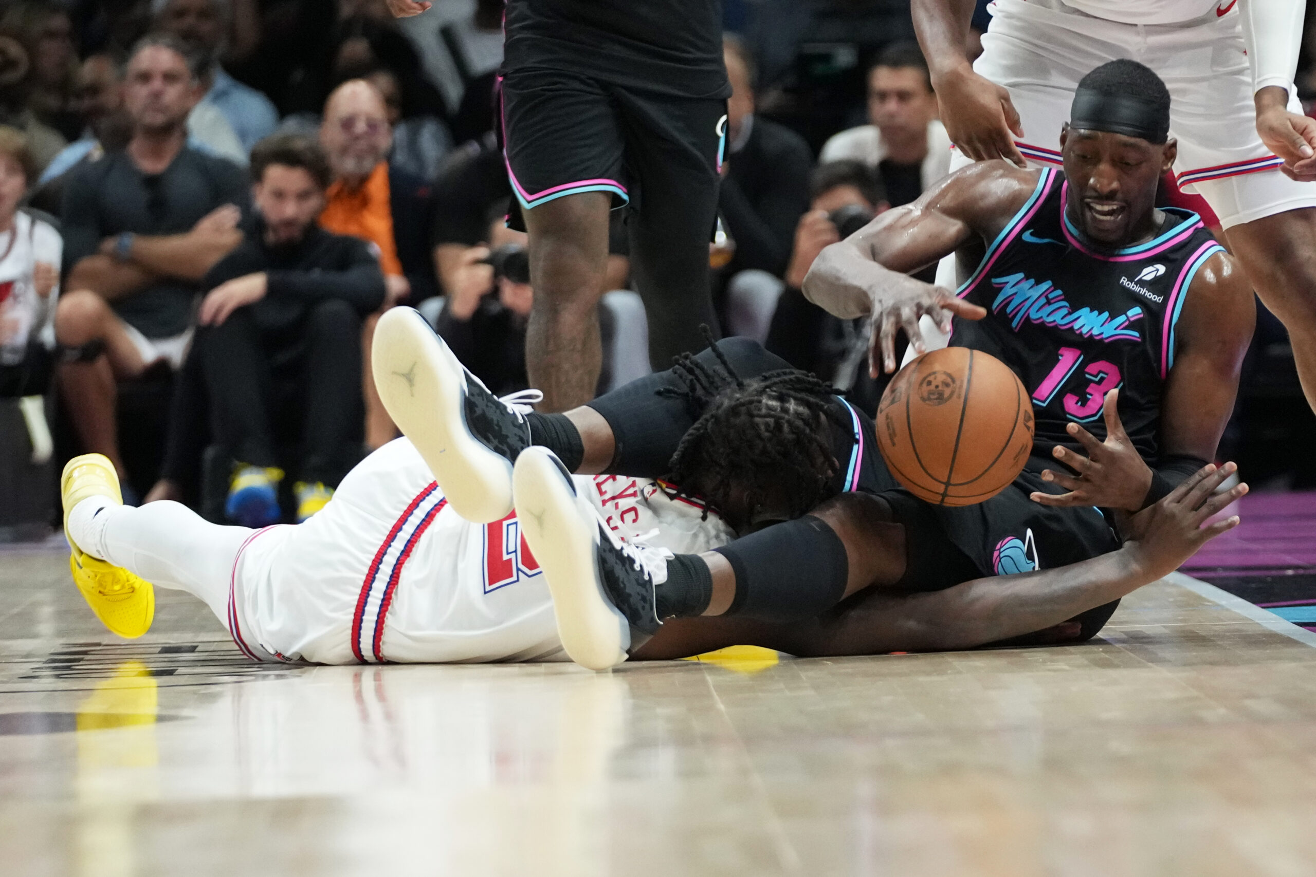 NBA: Bam Adebayo, Heat hold off Rockets
