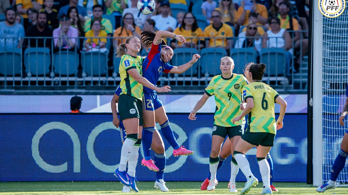 Filipinas just fall short against favored Matildas in opener