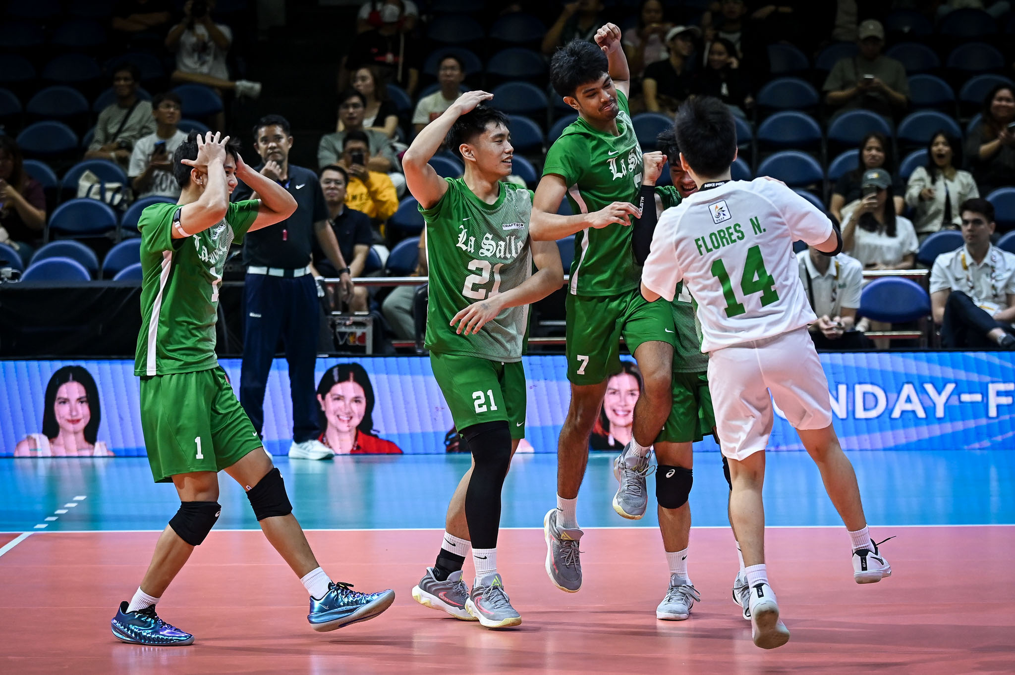 UAAP men’s volleyball: La Salle gets first win, UST sweeps Adamson