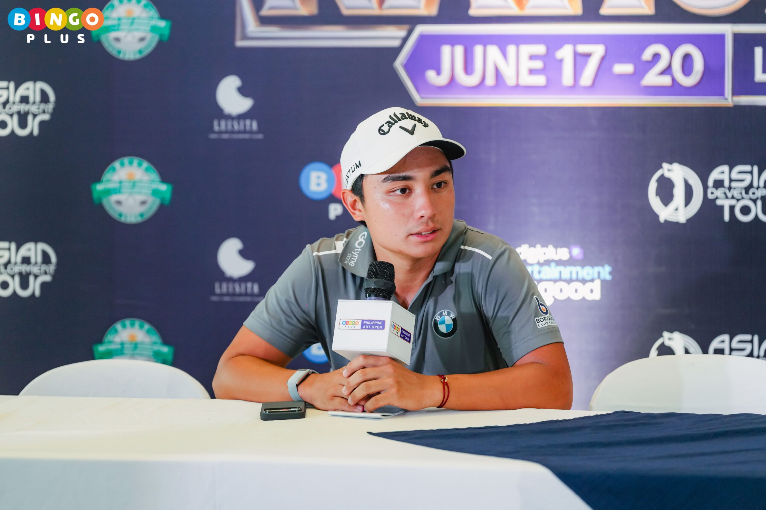 Green shoots 64, is new leader at Luisita; Ramos four behind