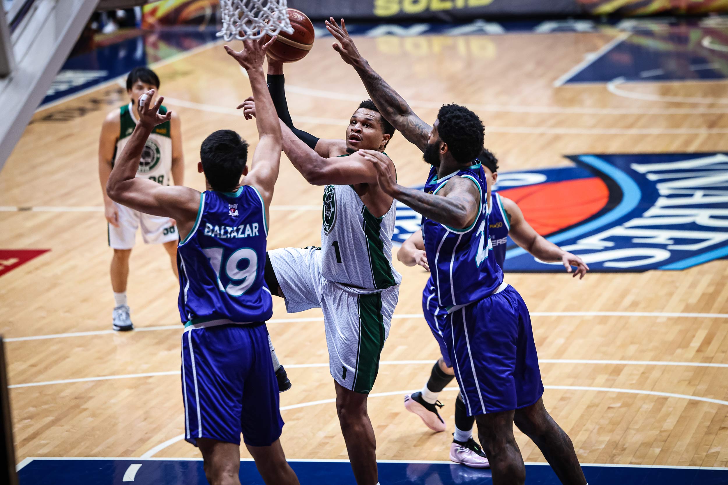 Terrafirma Dyip's Justin Strings during a game vs Converge FiberXers in the 2026 PBA Governors' Cup