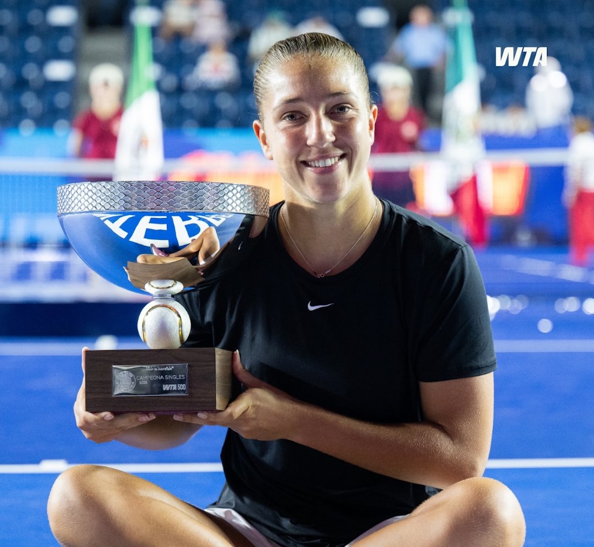 Diane Parry clinches first title with WTA Monterrey win