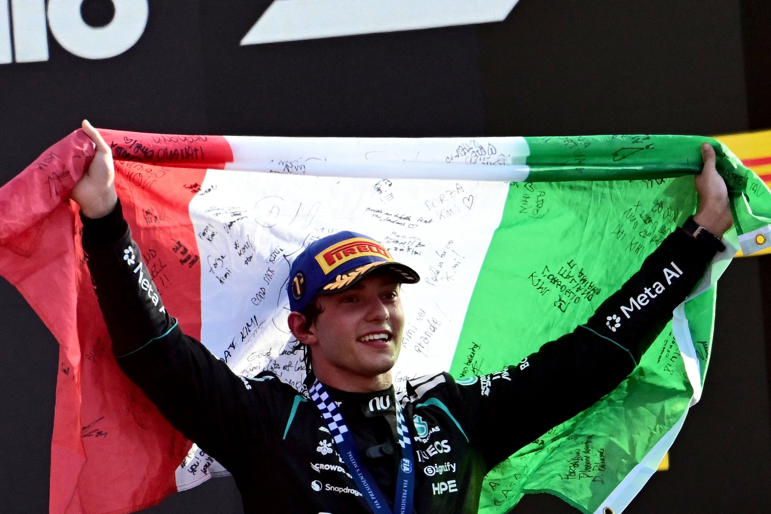 F1: Italy’s Kimi Antonelli living ‘a dream’ after astonishing home win