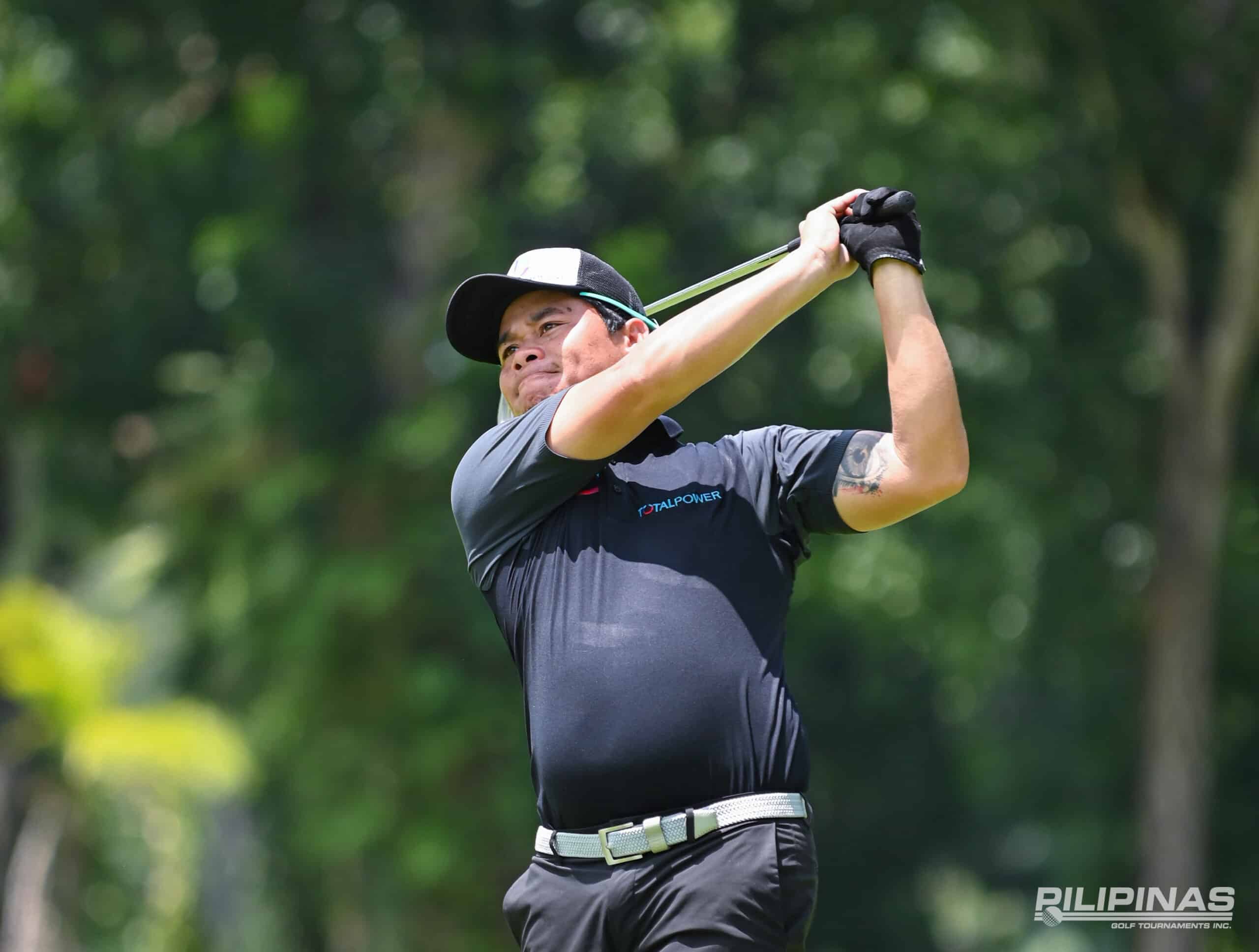 Art Arbole has halfway lead for first time after firing a 67