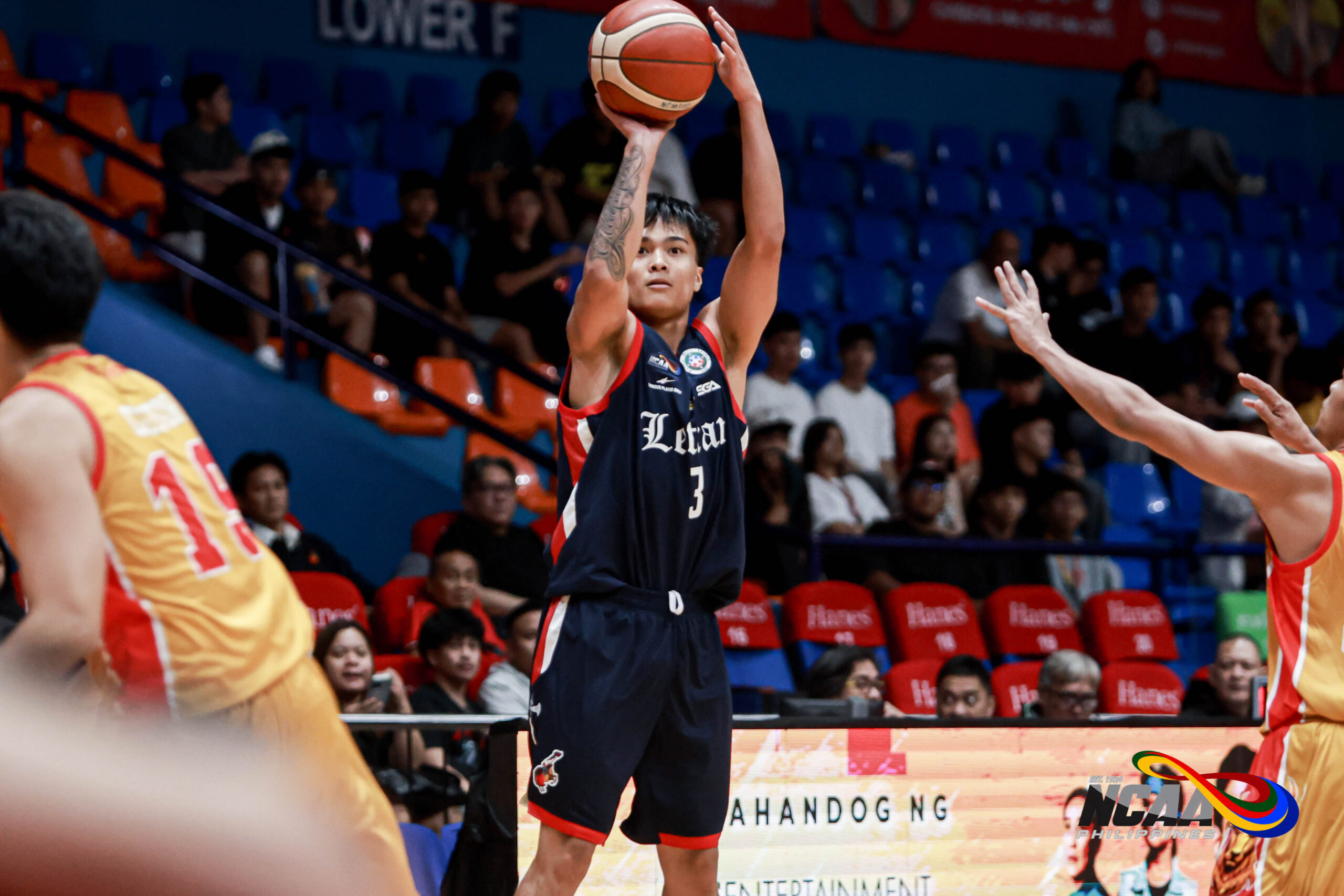 NCAA: Chad Gammad blocks out noise to deliver for Letran
