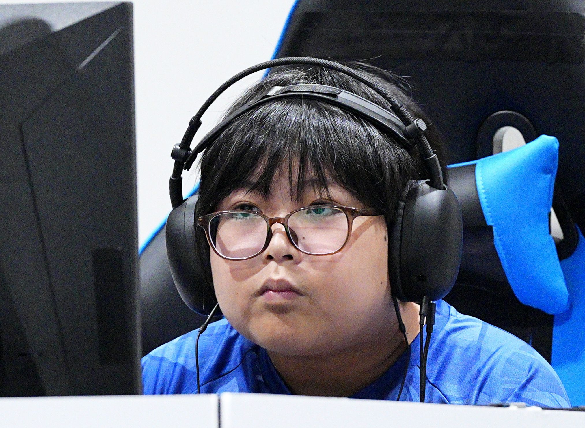 Japan's Yuki Kurihara competes in the Asian Games puzzle final in Aichi Prefecture on Sept. 26, 2026.