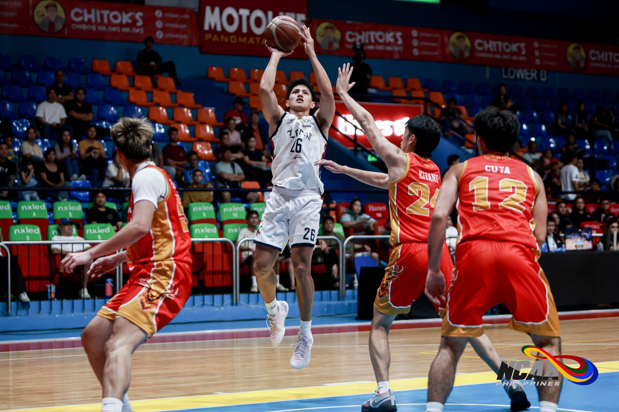 NCAA: Jimboy Estrada sinks winner as Letran escapes San Sebastian