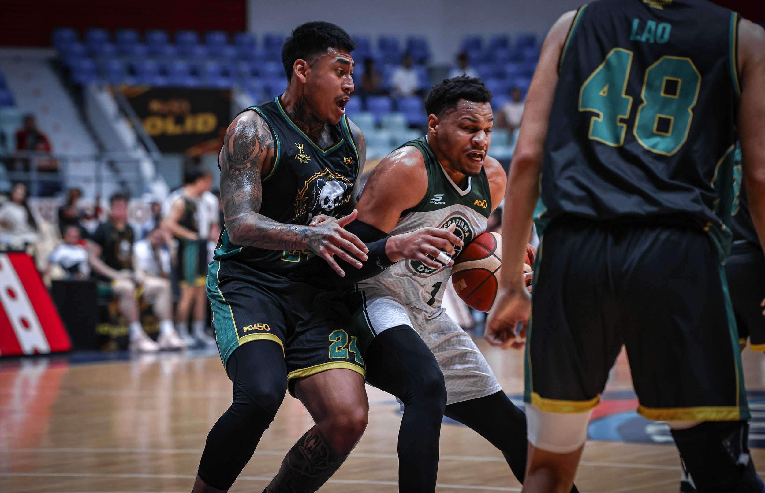 PBA: Terrafirma stays in playoff hunt, routs Macau