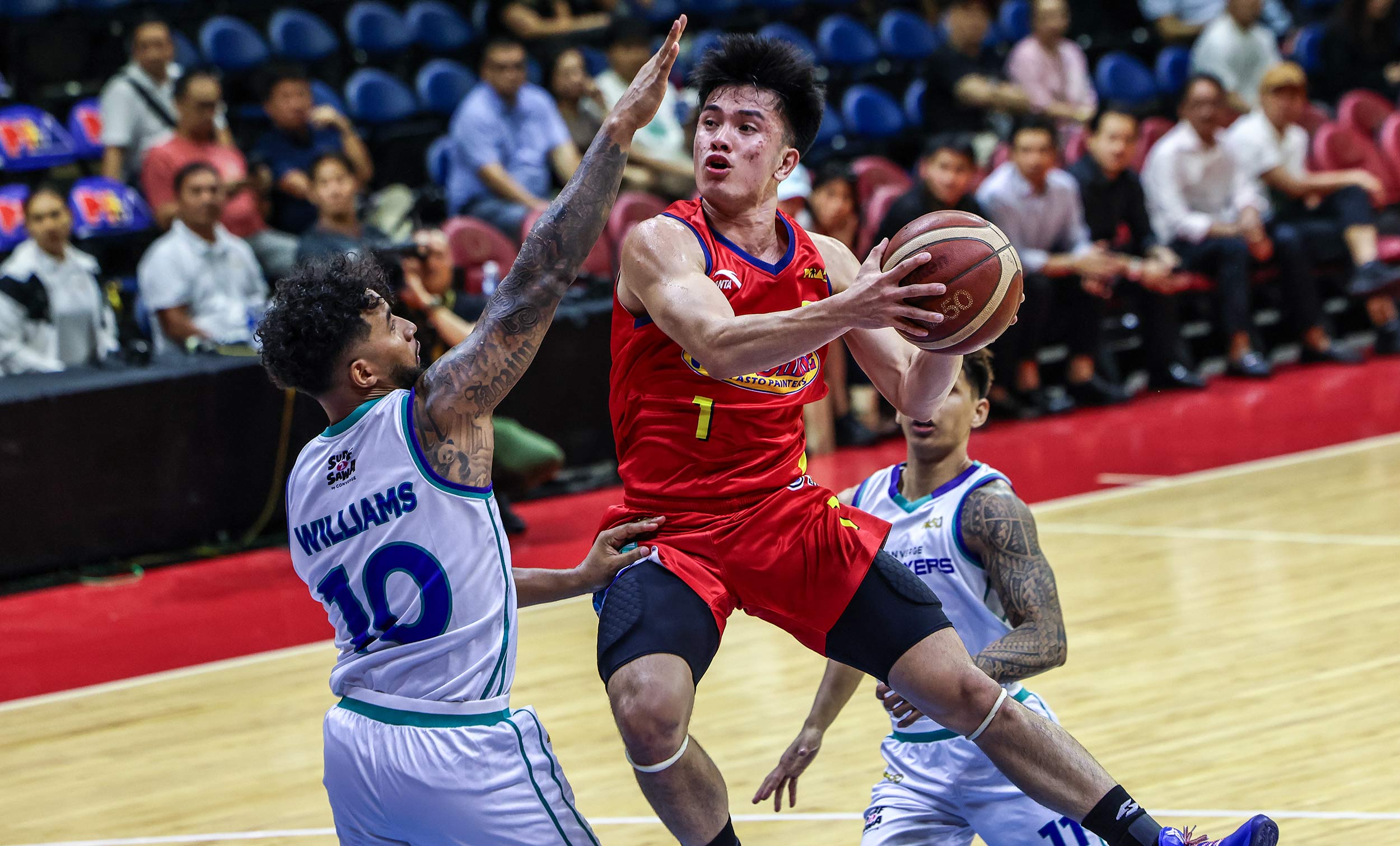 PBA: Rain or Shine rallies past Converge in testy Game 1 duel