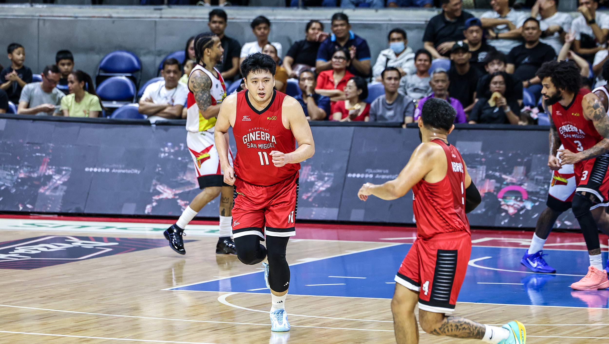 PBA: Ginebra pulls away from San Miguel to take Game 1