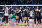 UST Tigresses clinched a Finals ticket to UAAP Season 86 women's volleyball tournament, dethroning La Salle. –MARLO CUETO/INQUIRER.net